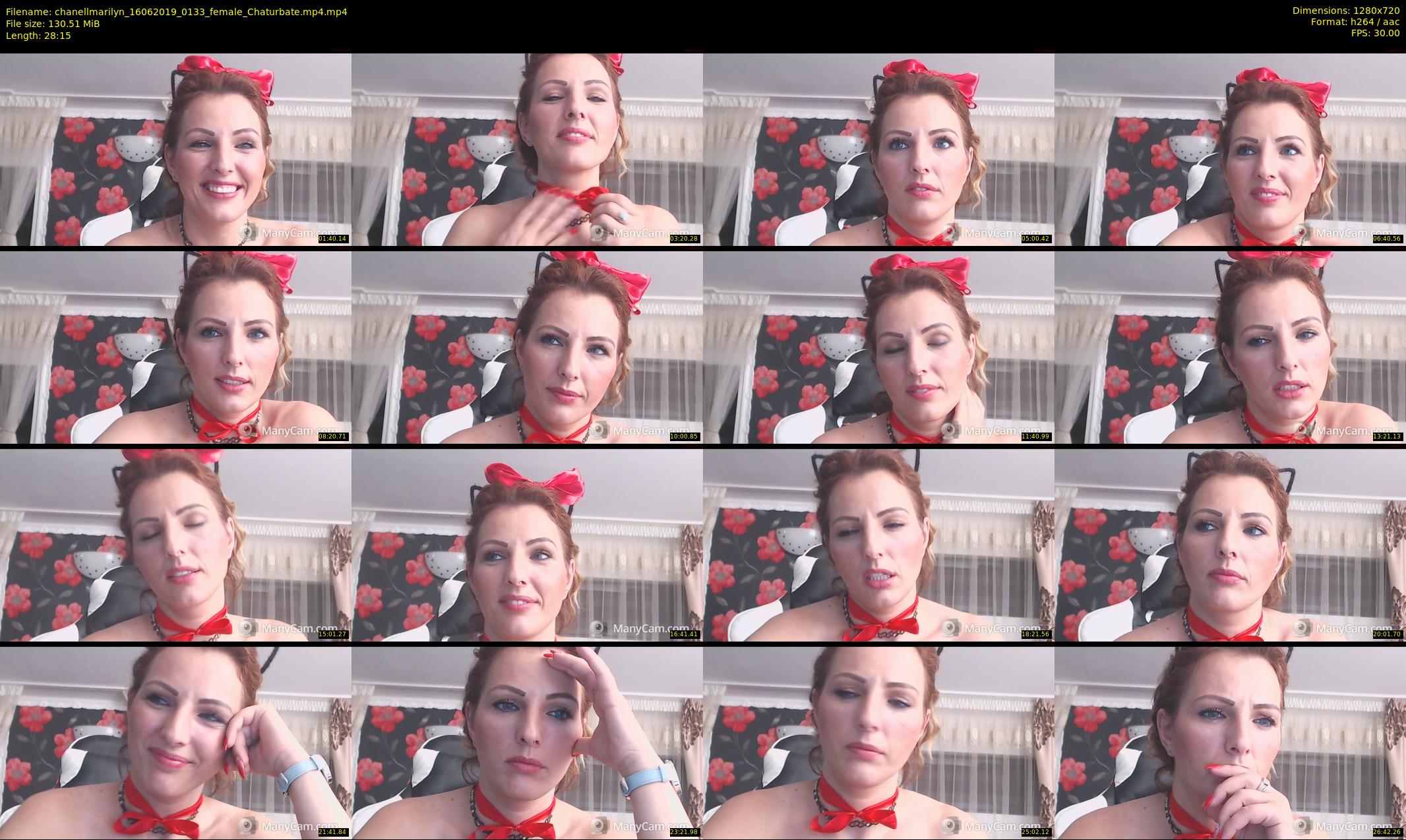 chanellmarilyn — 29 minute Chaturbate female cam show recording, 720p, Jun 16, 2019
