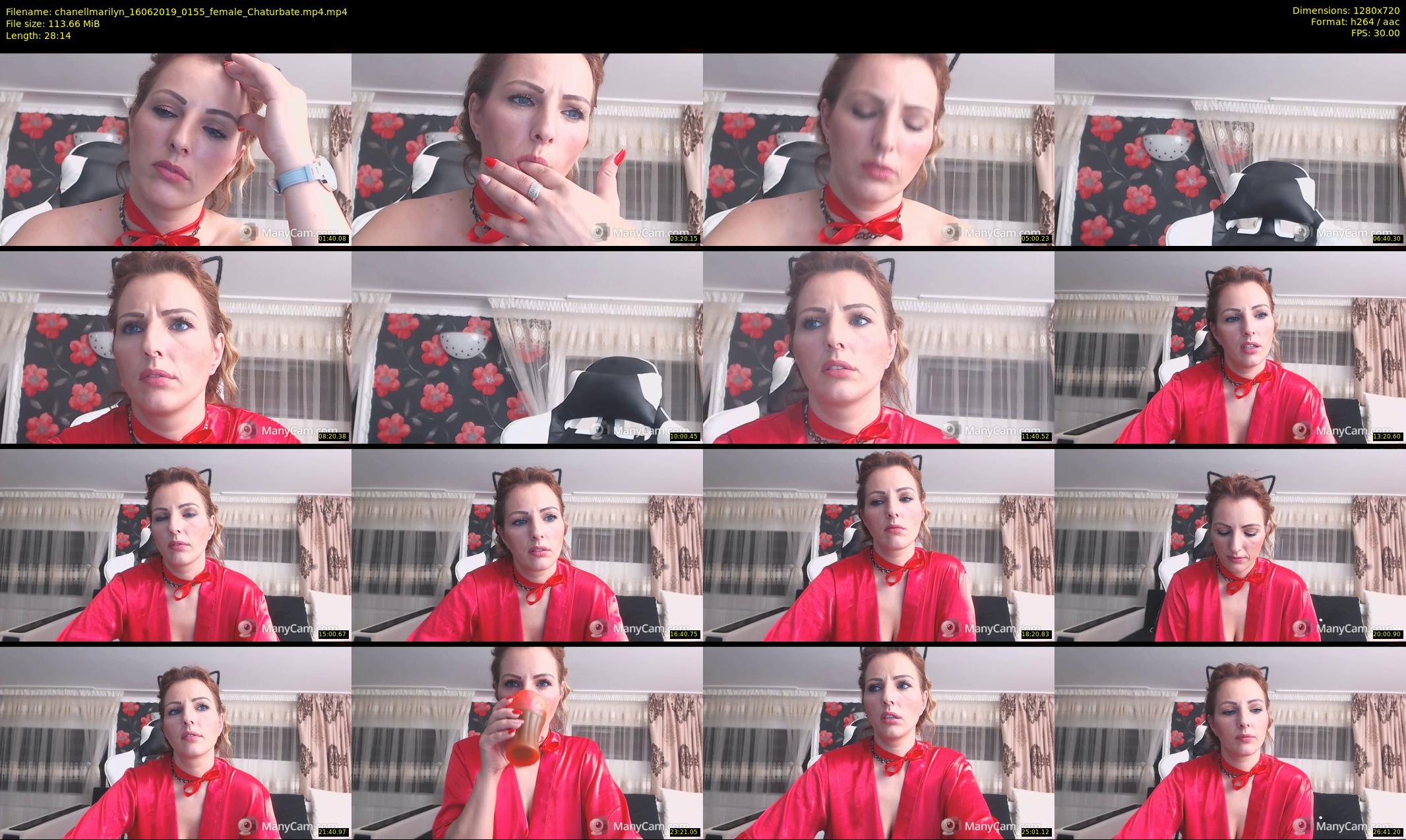 chanellmarilyn — 29 minute Chaturbate female cam show recording, 720p, Jun 16, 2019