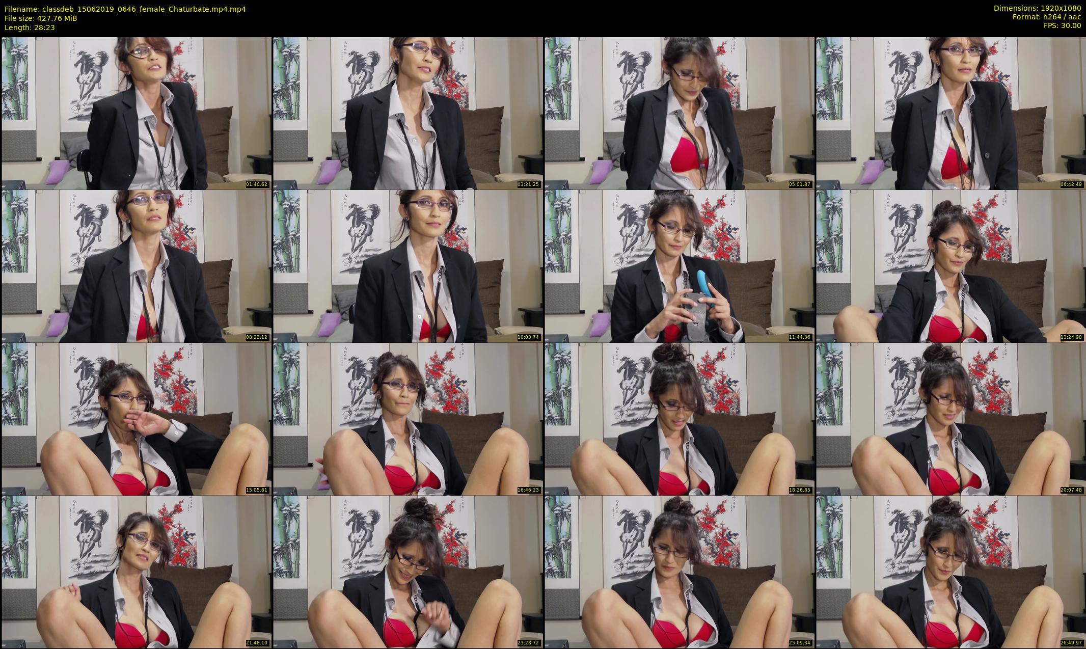 classdeb — 29 minute Chaturbate female cam show recording, 1080p, Jun 15, 2019