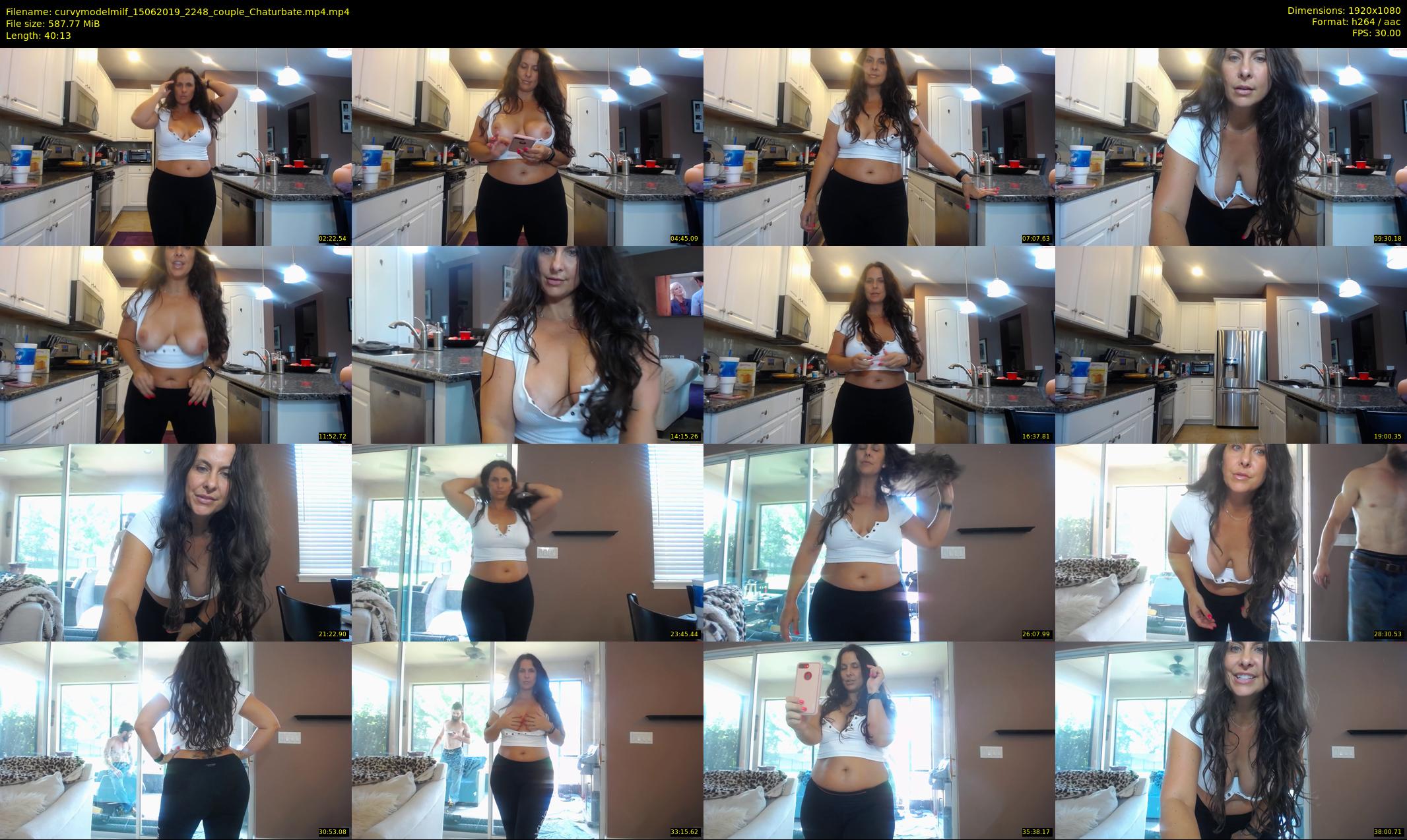 curvymodelmilf — 41 minute Chaturbate female cam show recording, 1080p, Jun 15, 2019