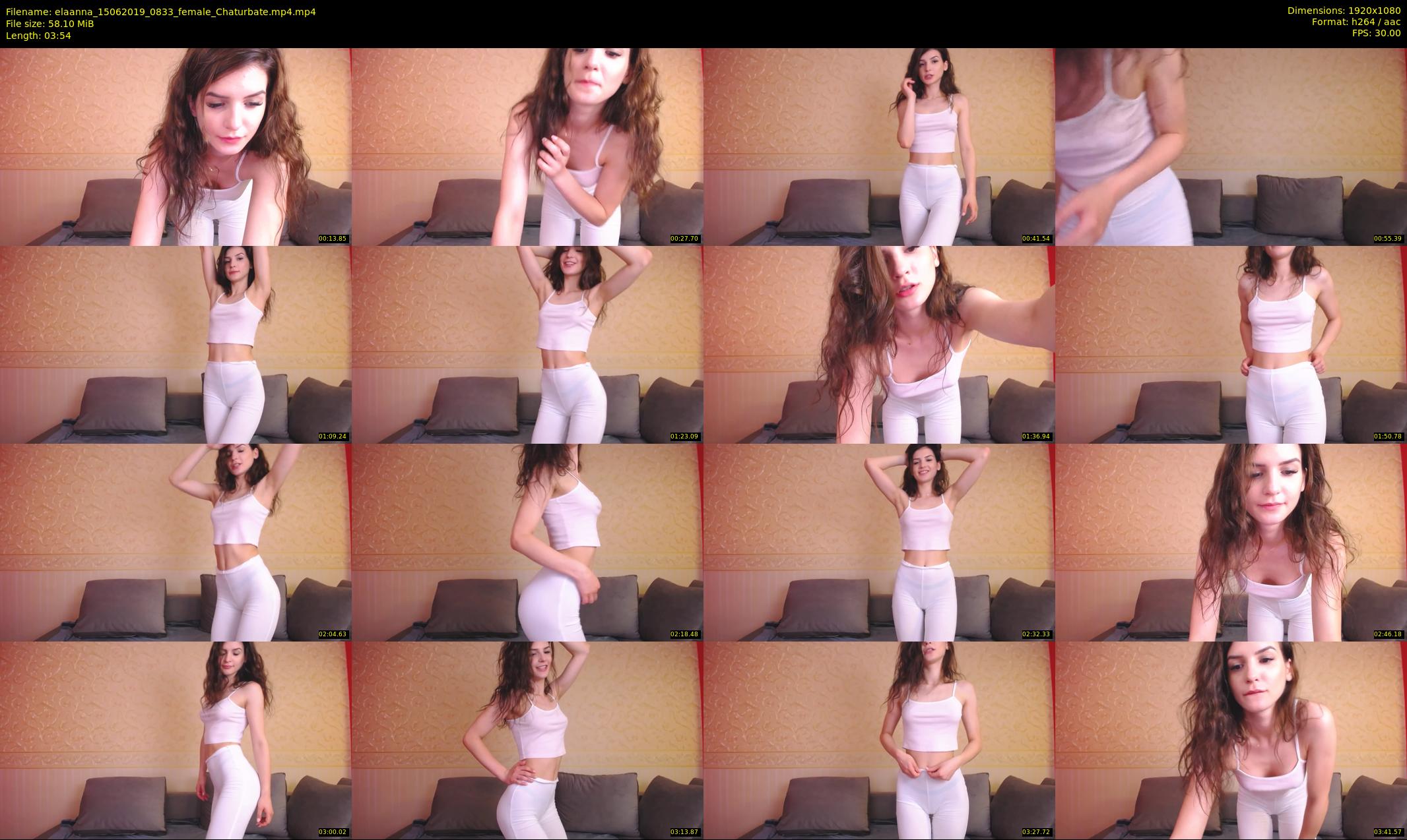 elaanna — 4 minute Chaturbate female cam show recording, 1080p, Jun 15, 2019