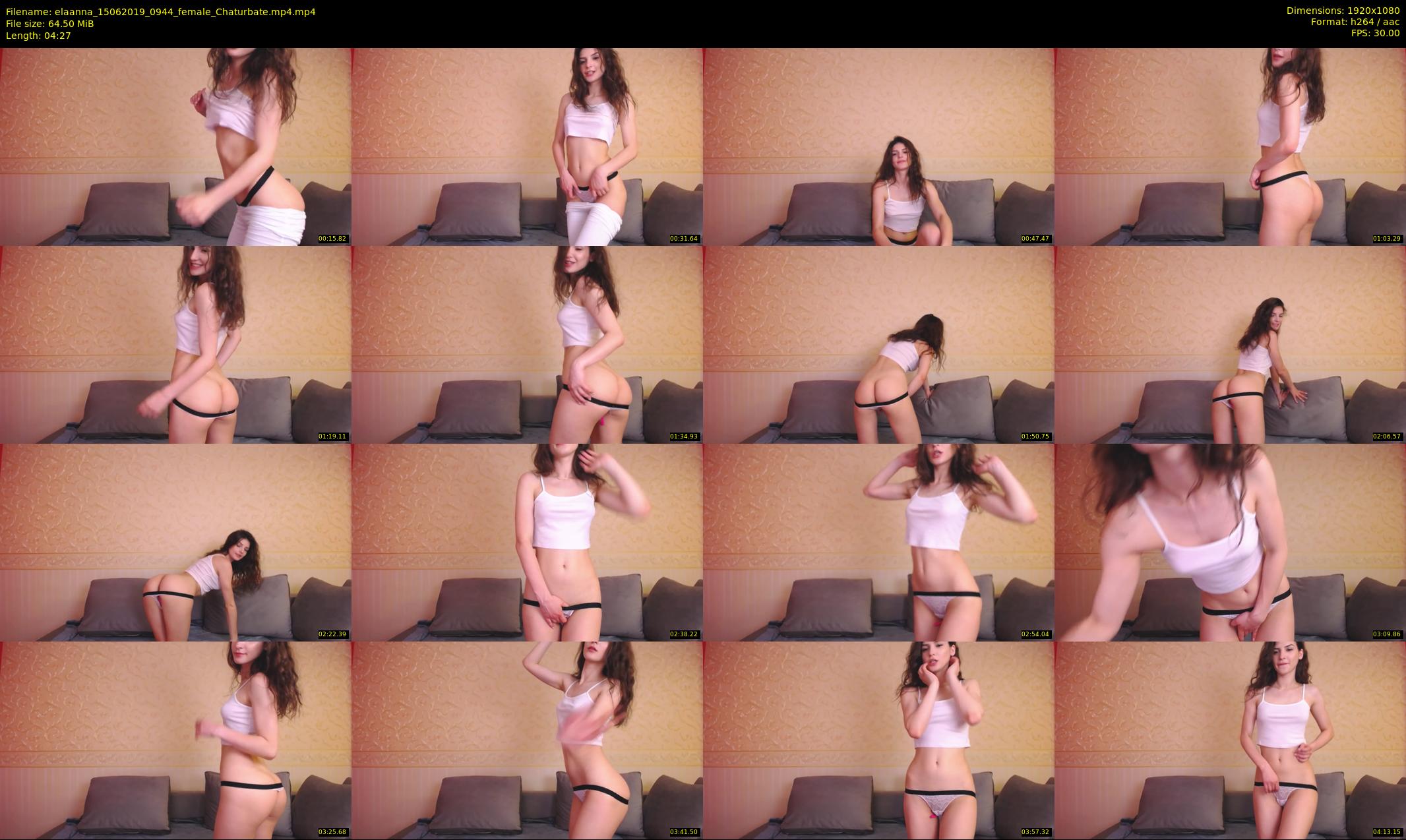 elaanna — 5 minute Chaturbate female cam show recording, 1080p, Jun 15, 2019