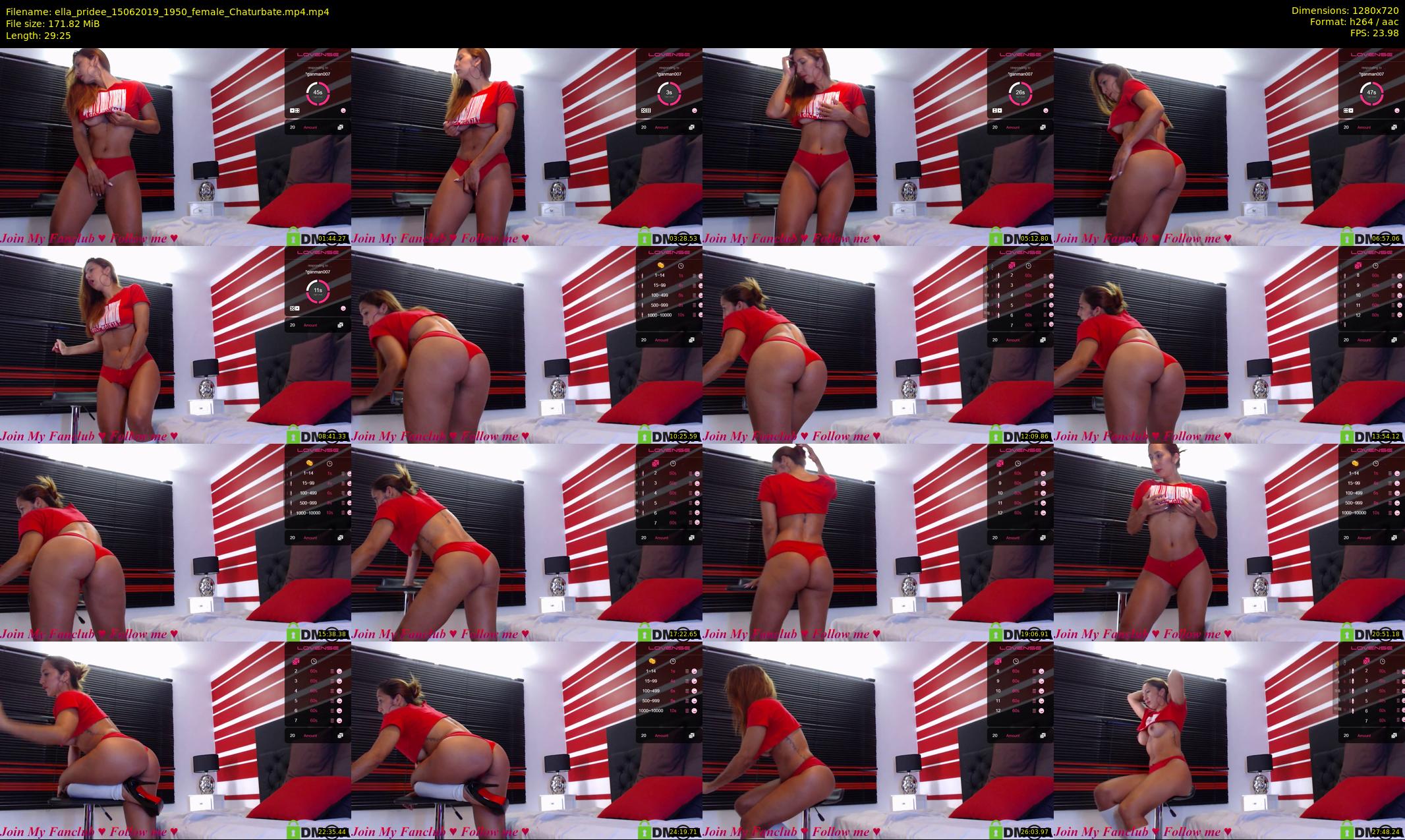 ella_pridee — 30 minute Chaturbate female cam show recording, 720p, Jun 15, 2019