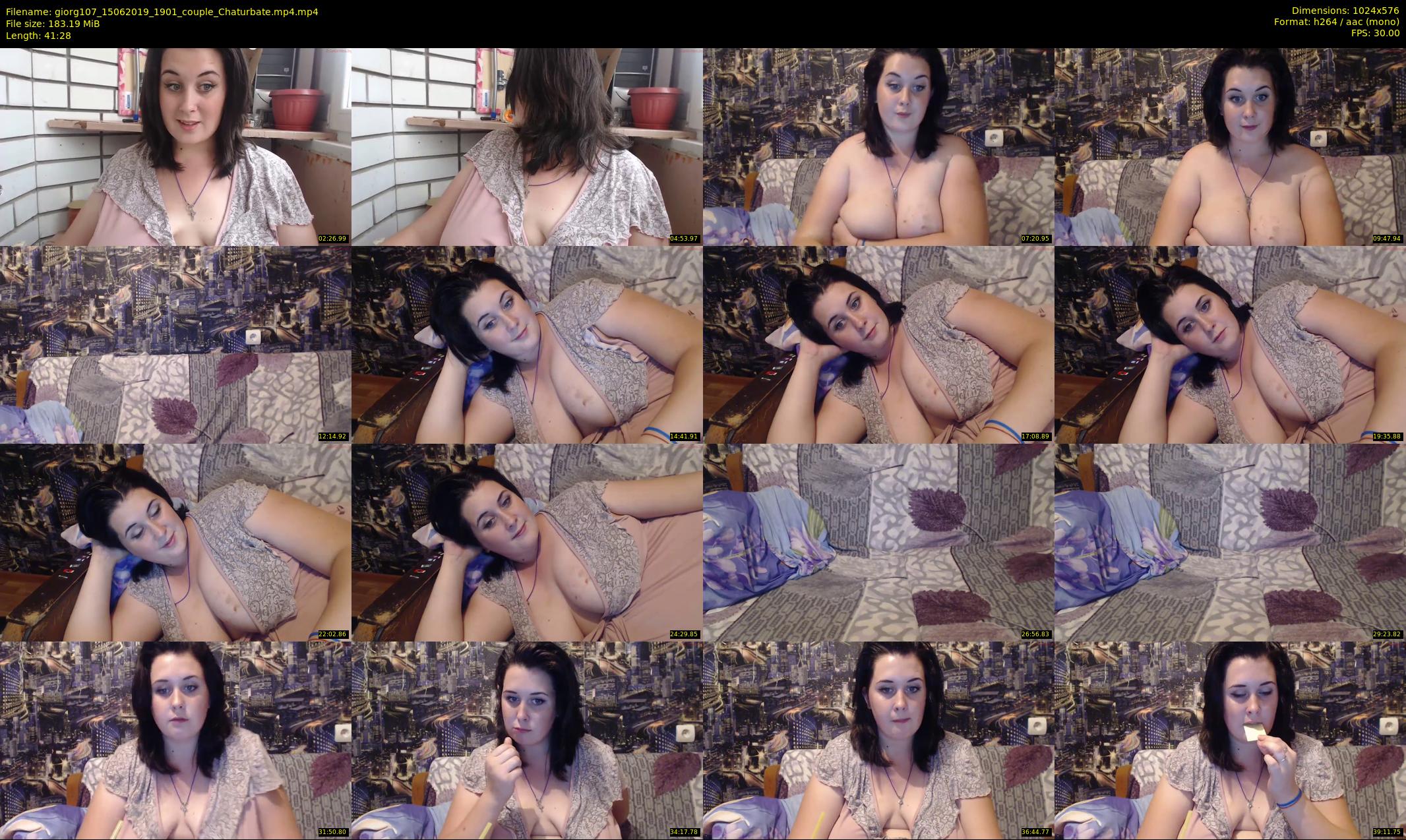 giorg107 — 42 minute Chaturbate couple cam show recording, 480p, Jun 15, 2019