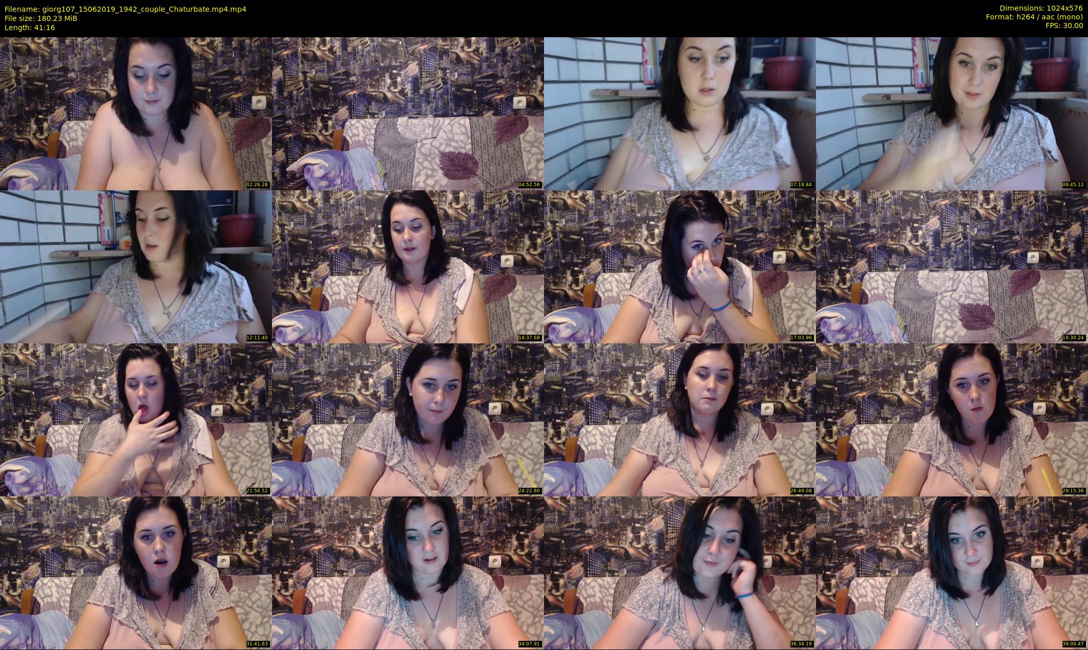 giorg107 — 42 minute Chaturbate couple cam show recording, 480p, Jun 15, 2019