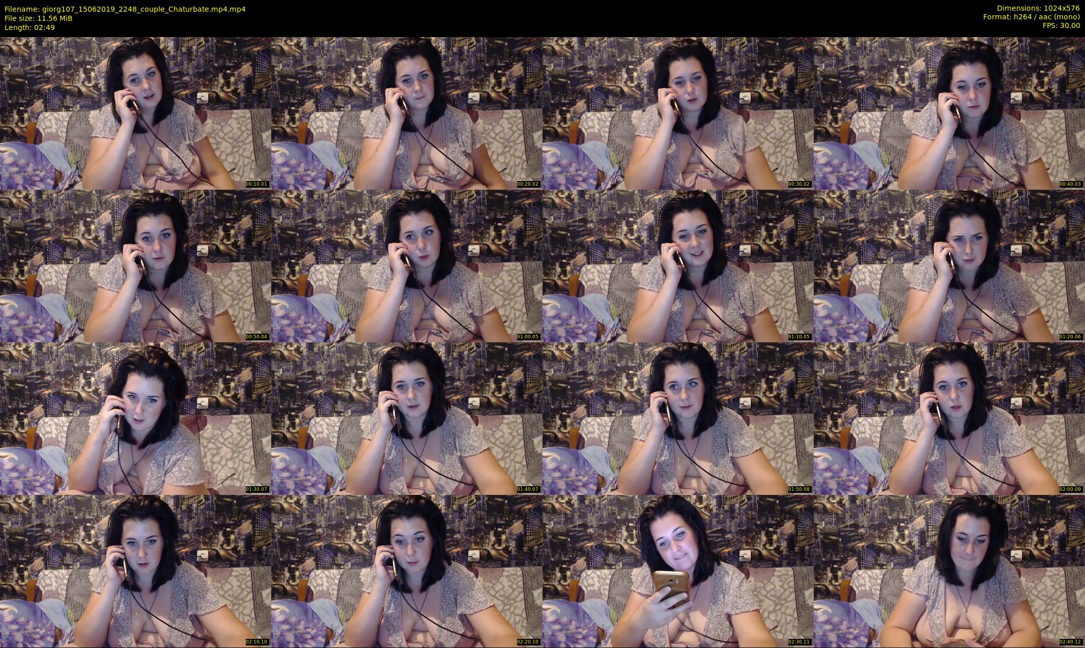 giorg107 — 3 minute Chaturbate couple cam show recording, 480p, Jun 15, 2019
