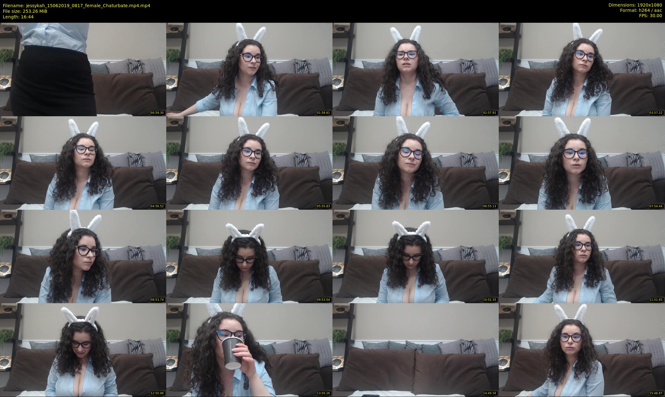 jessykah — 17 minute Chaturbate female cam show recording, 1080p, Jun 15, 2019