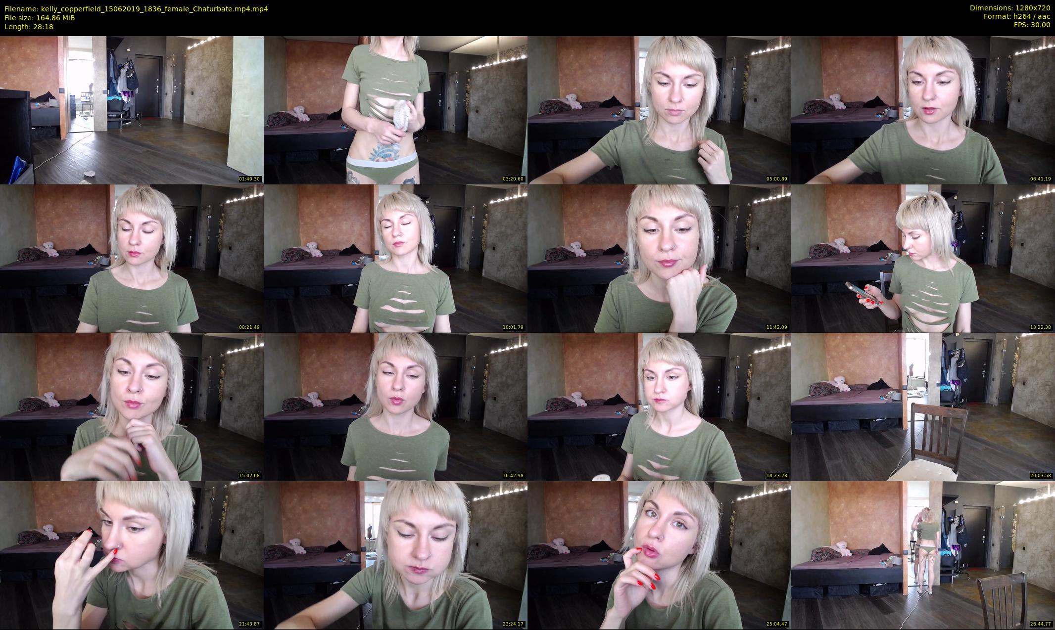 kelly_copperfield — 29 minute Chaturbate female cam show recording, 720p, Jun 15, 2019