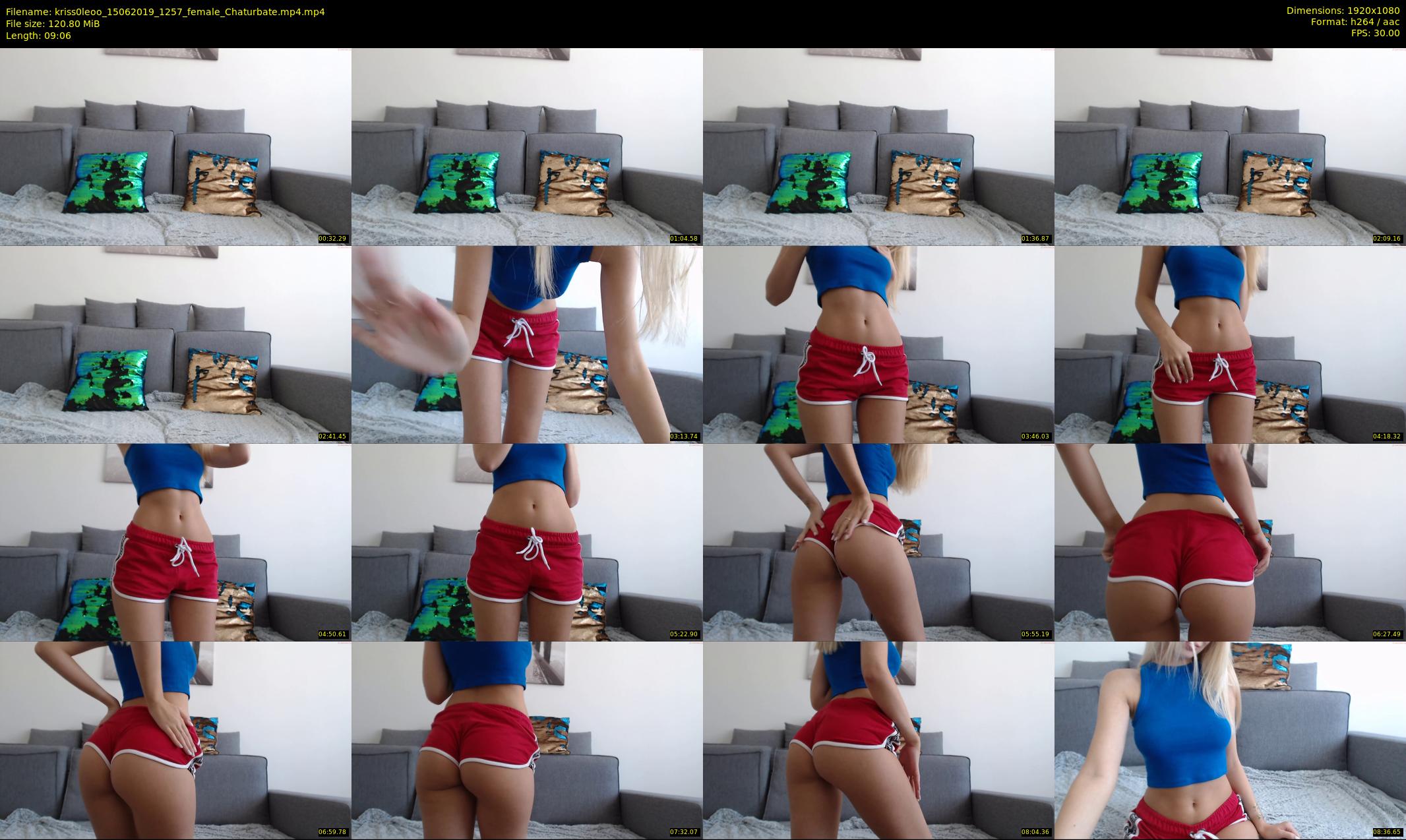 kriss0leoo — 10 minute Chaturbate couple cam show recording, 1080p, Jun 15, 2019