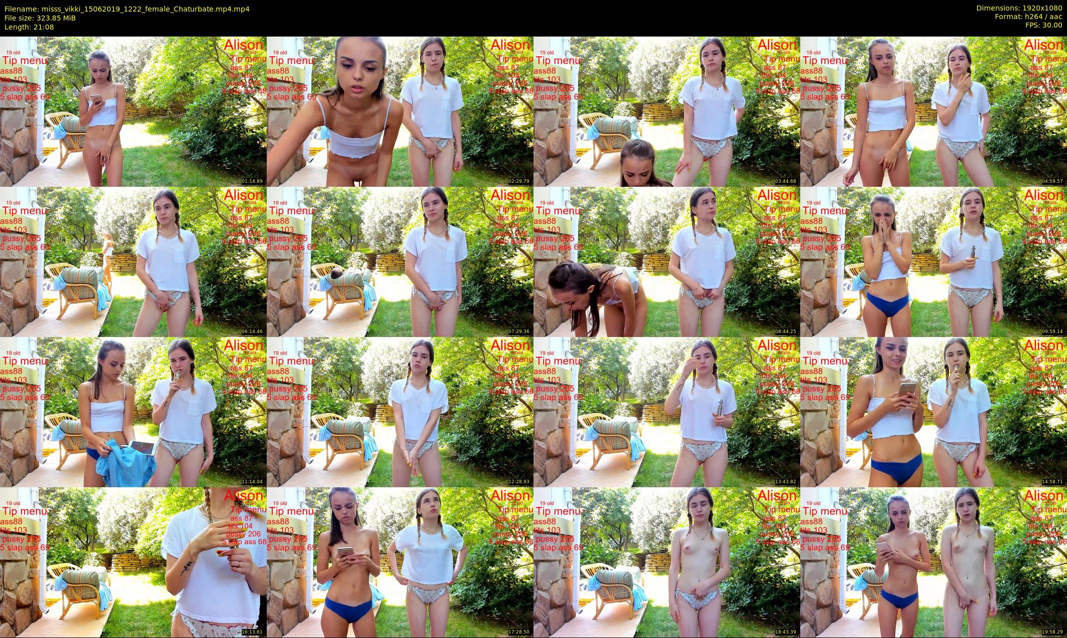 misss_vikki — 22 minute Chaturbate female cam show recording, 1080p, Jun 15, 2019