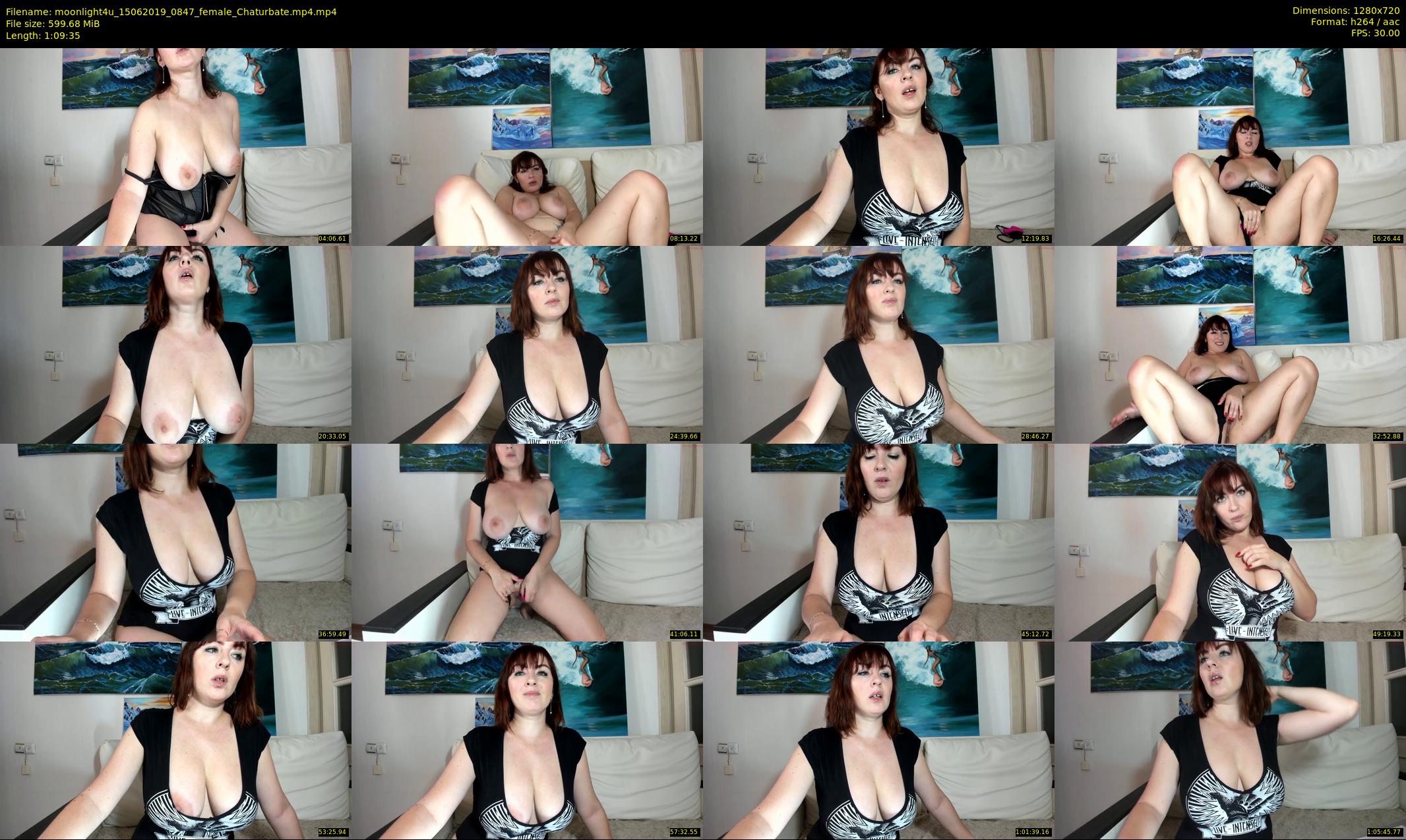 moonlight4u — 70 minute Chaturbate female cam show recording, 720p, Jun 15, 2019