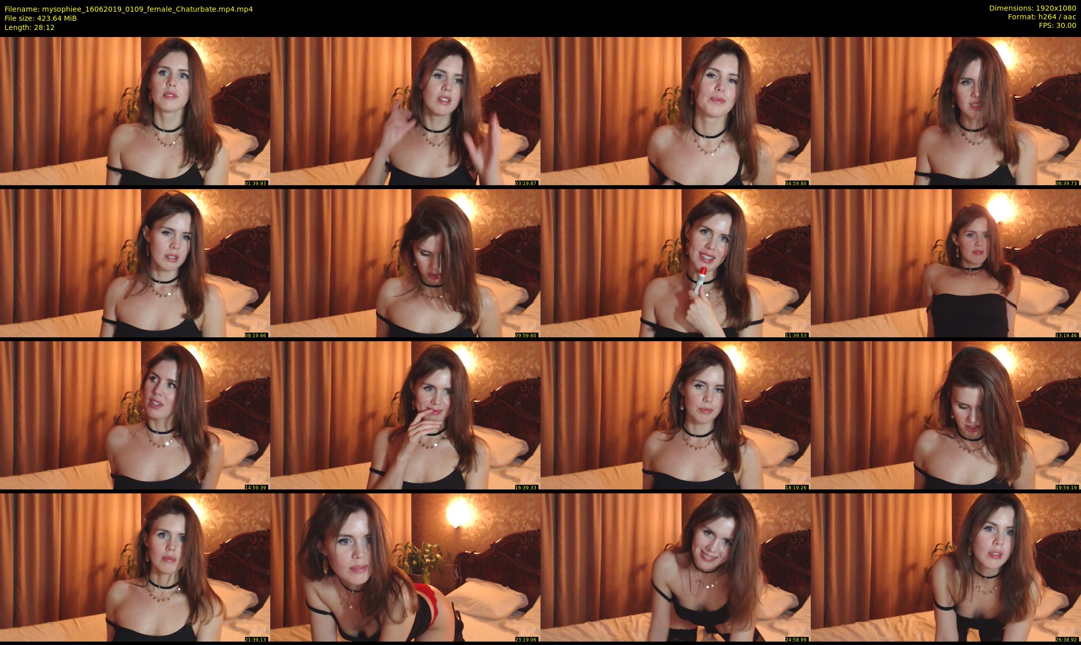 mysophiee — 29 minute Chaturbate female cam show recording, 1080p, Jun 16, 2019