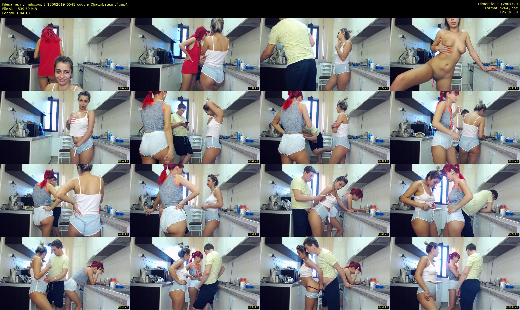nolimitscoupl3 — 65 minute Chaturbate couple cam show recording, 720p, Jun 15, 2019