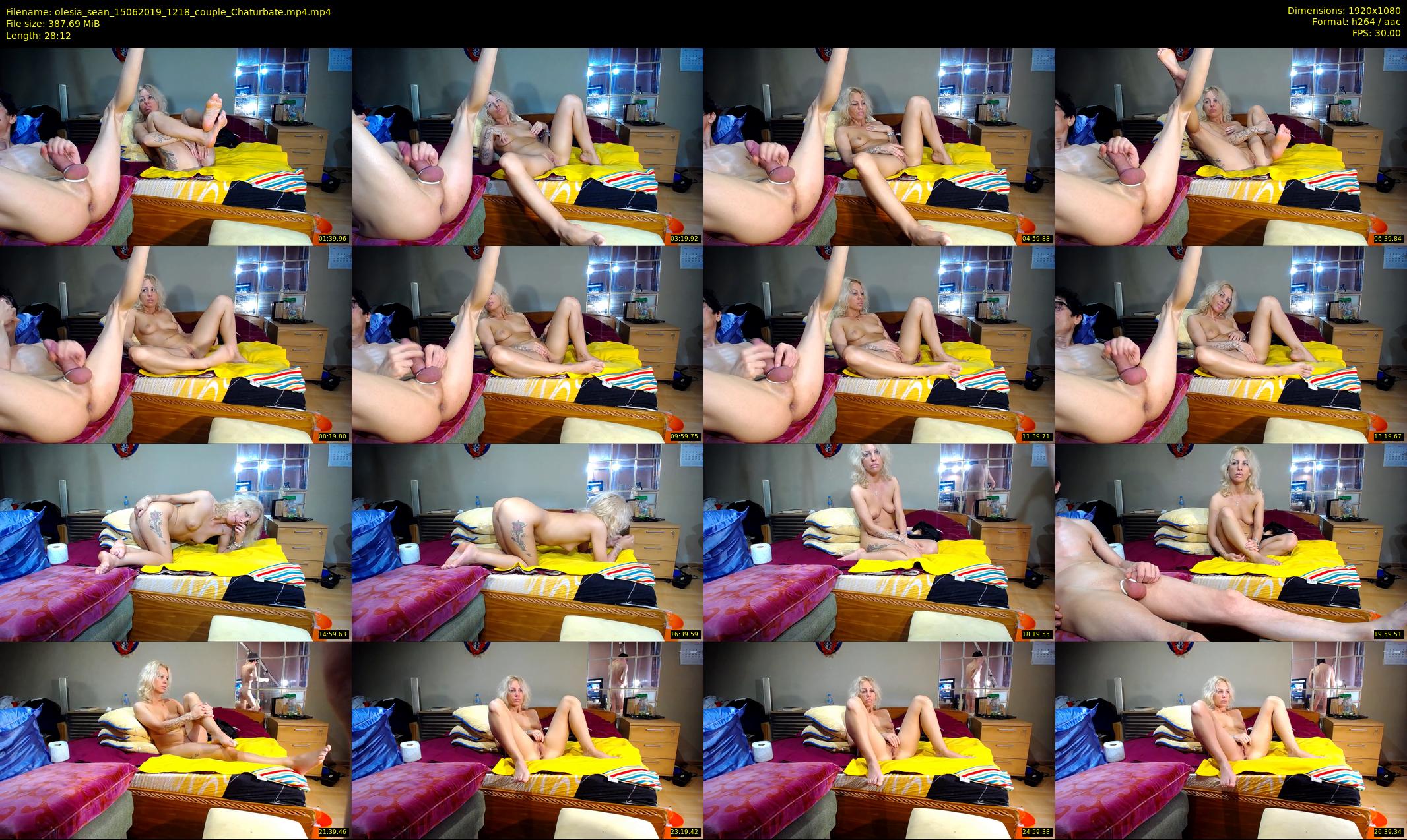 olesia_sean — 29 minute Chaturbate couple cam show recording, 1080p, Jun 15, 2019