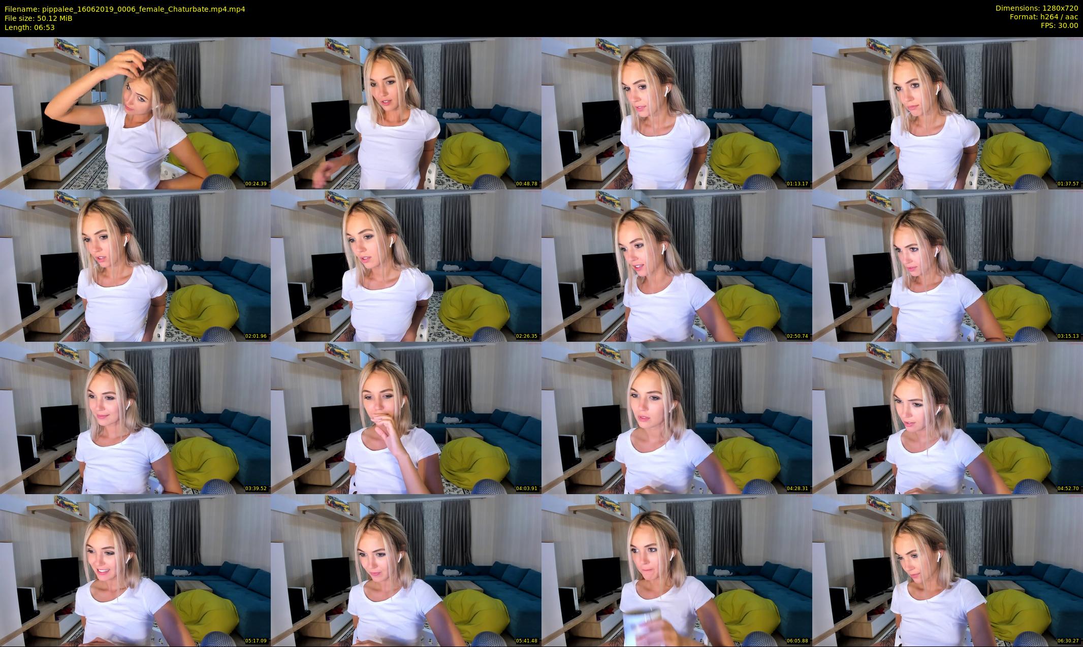 pippalee — 7 minute Chaturbate female cam show recording, 720p, Jun 16, 2019