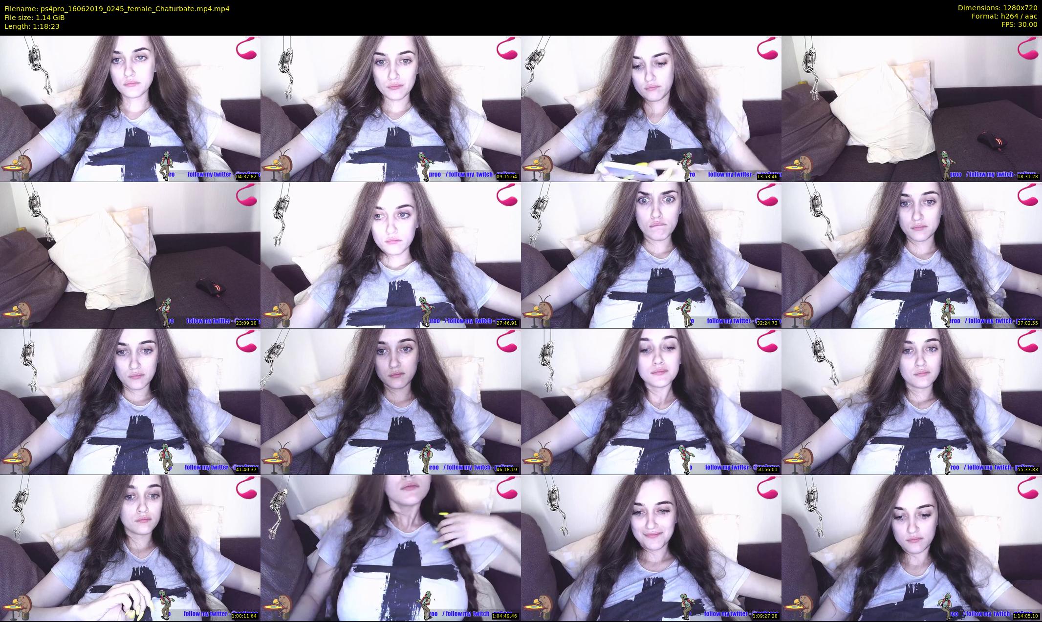 ps4pro — 79 minute Chaturbate female cam show recording, 720p, Jun 16, 2019