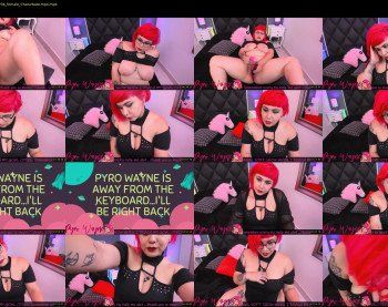 pyrowayne — 57 minute Chaturbate female cam show recording, 720p, Jun 16, 2019