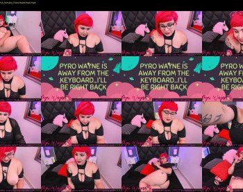 pyrowayne — 57 minute Chaturbate female cam show recording, 720p, Jun 16, 2019