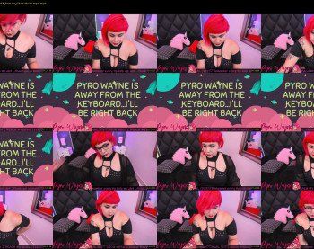 pyrowayne — 25 minute Chaturbate female cam show recording, 720p, Jun 16, 2019