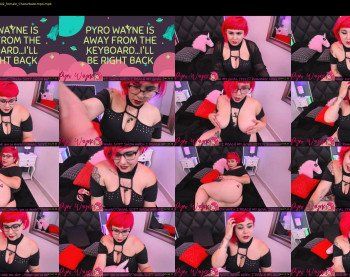 pyrowayne — 56 minute Chaturbate female cam show recording, 720p, Jun 16, 2019