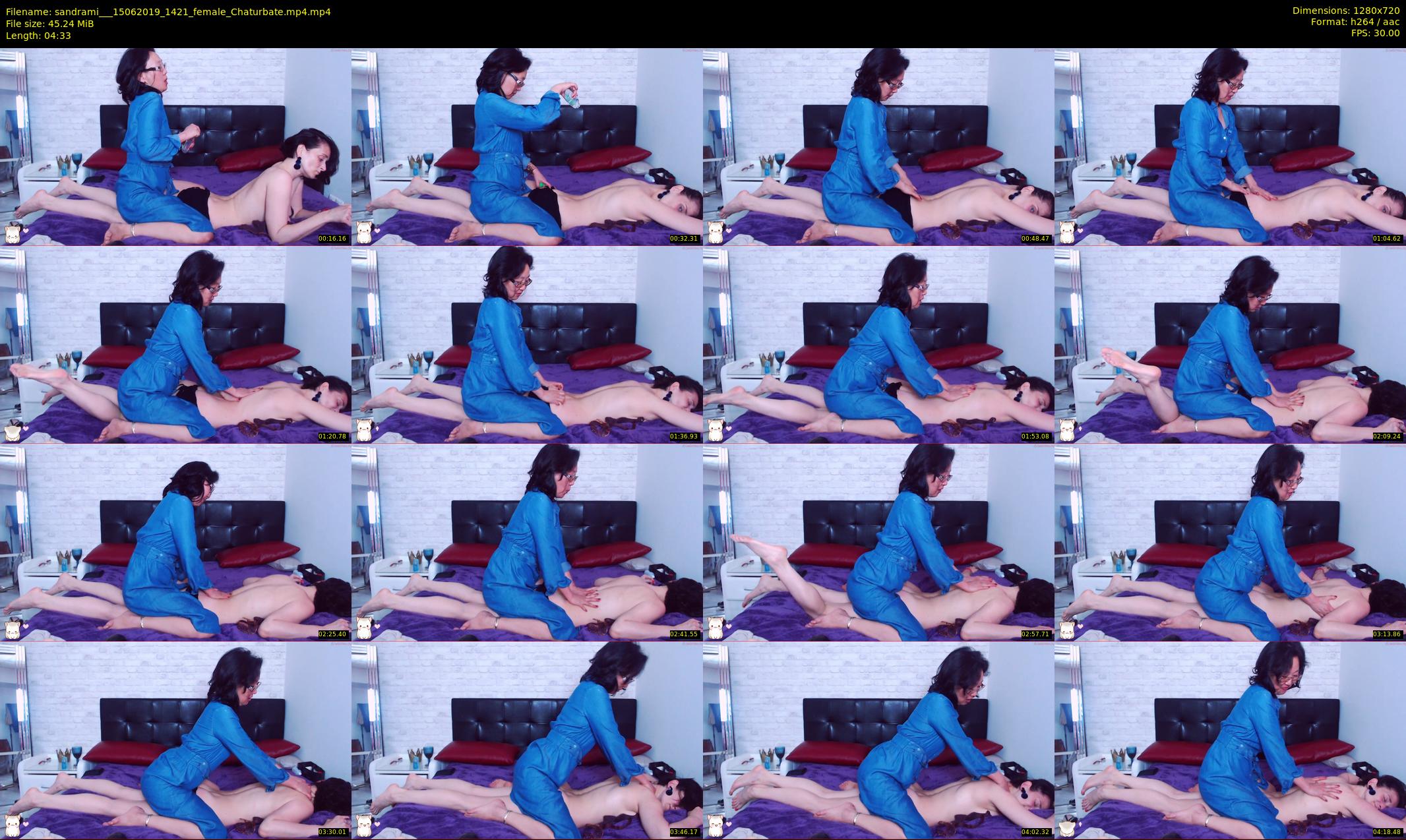 sandrami__ — 5 minute Chaturbate female cam show recording, 720p, Jun 15, 2019