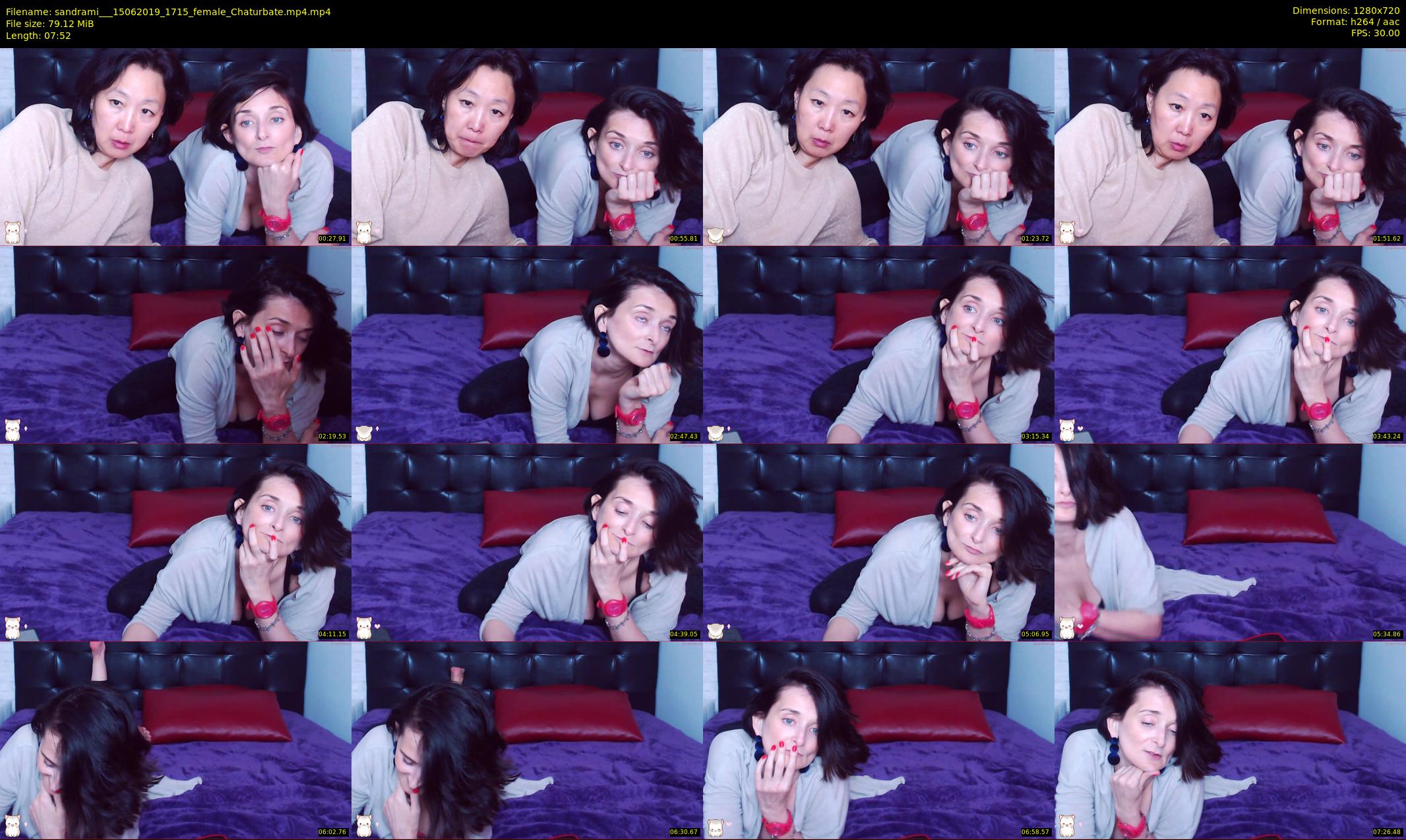 sandrami__ — 8 minute Chaturbate female cam show recording, 720p, Jun 15, 2019
