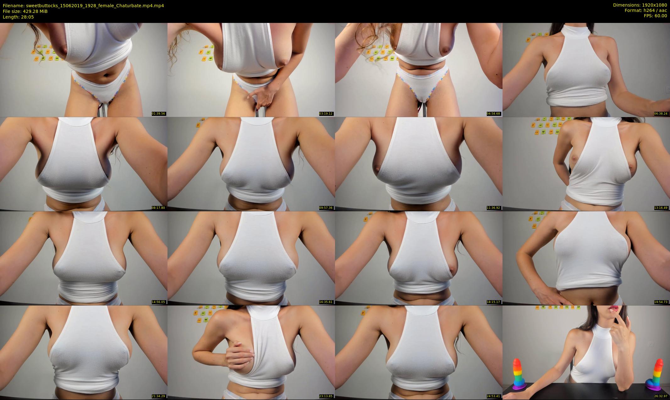 sweetbuttocks — 29 minute Chaturbate female cam show recording, 1080p, Jun 15, 2019