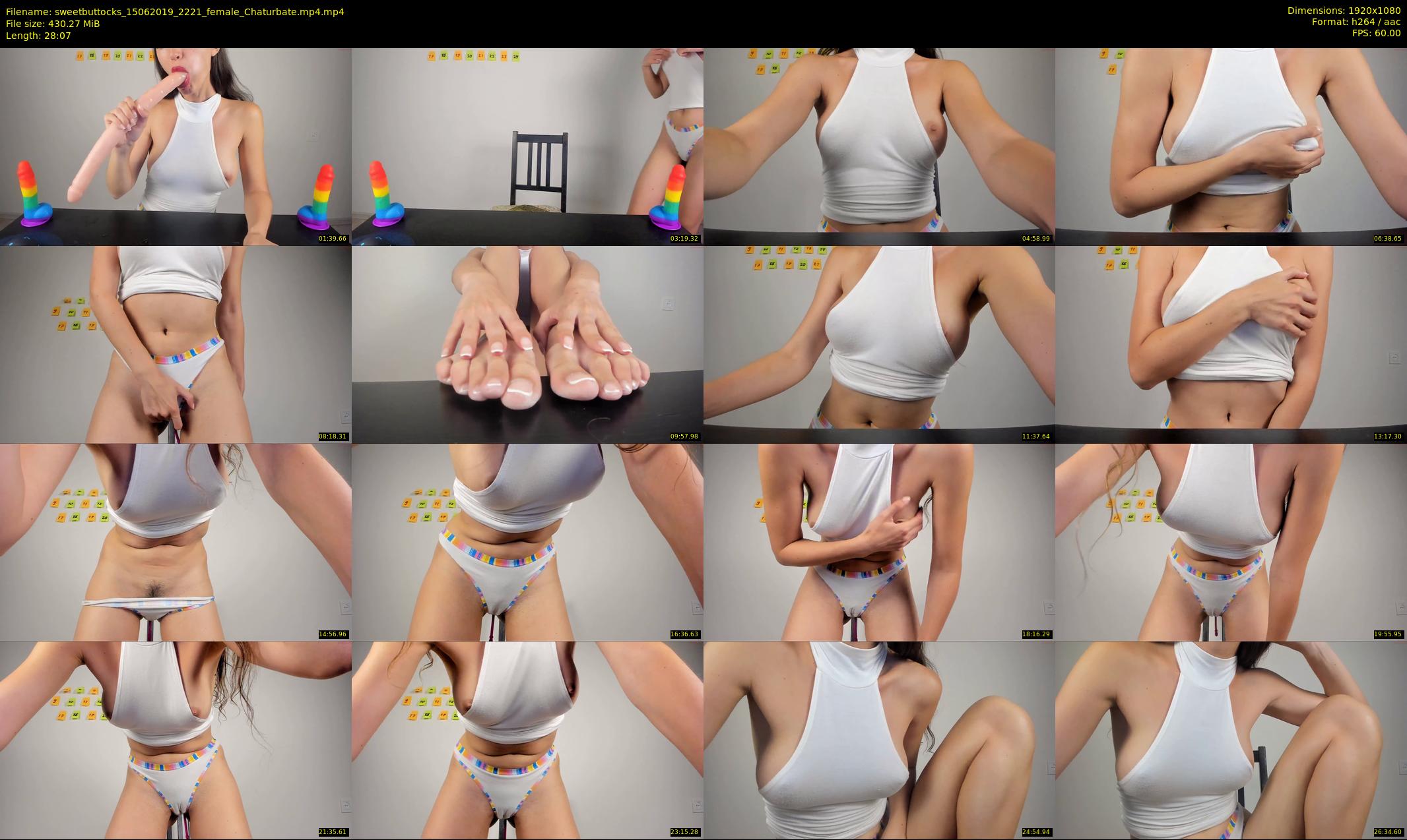 sweetbuttocks — 29 minute Chaturbate female cam show recording, 1080p, Jun 15, 2019