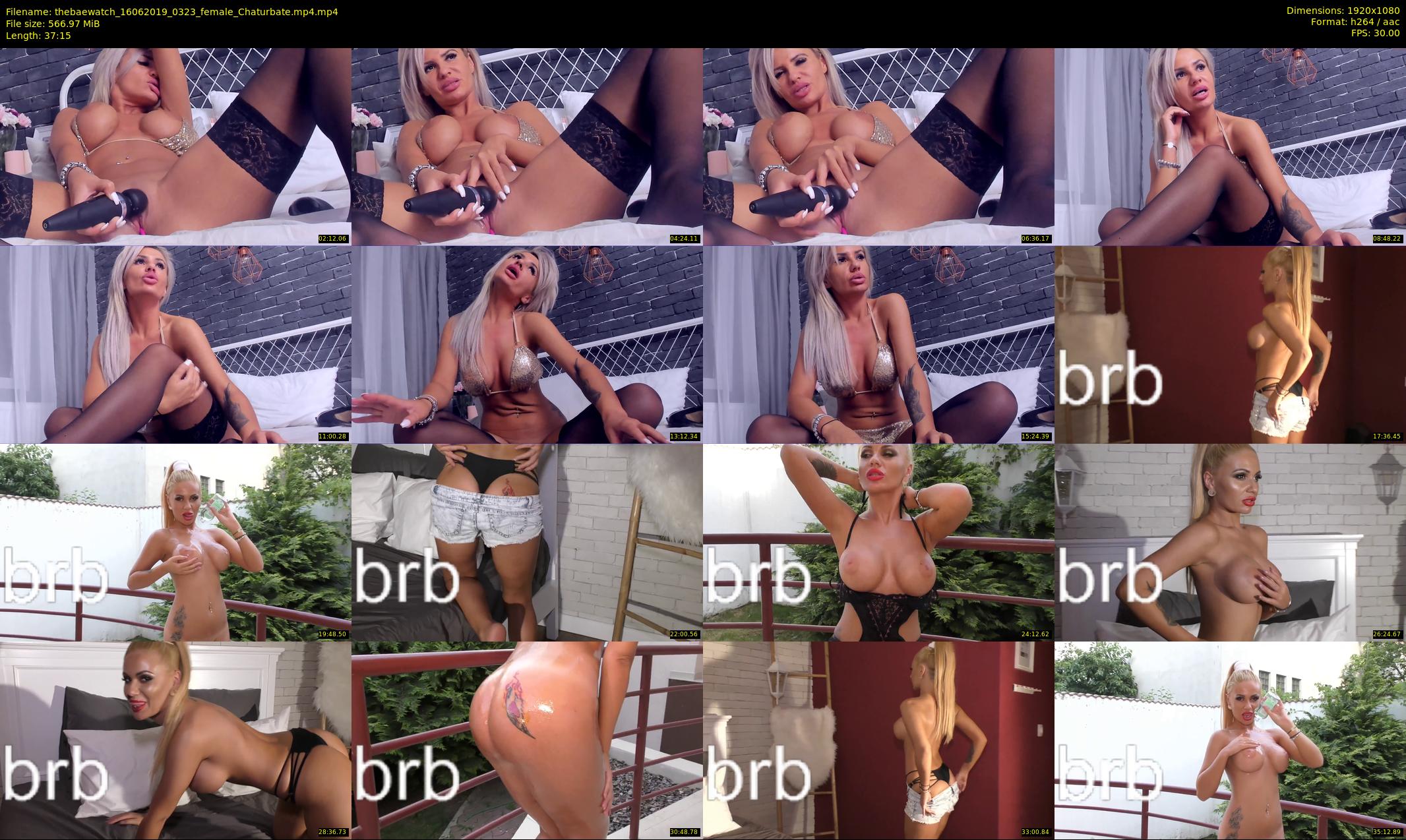 thebaewatch — 38 minute Chaturbate female cam show recording, 1080p, Jun 16, 2019