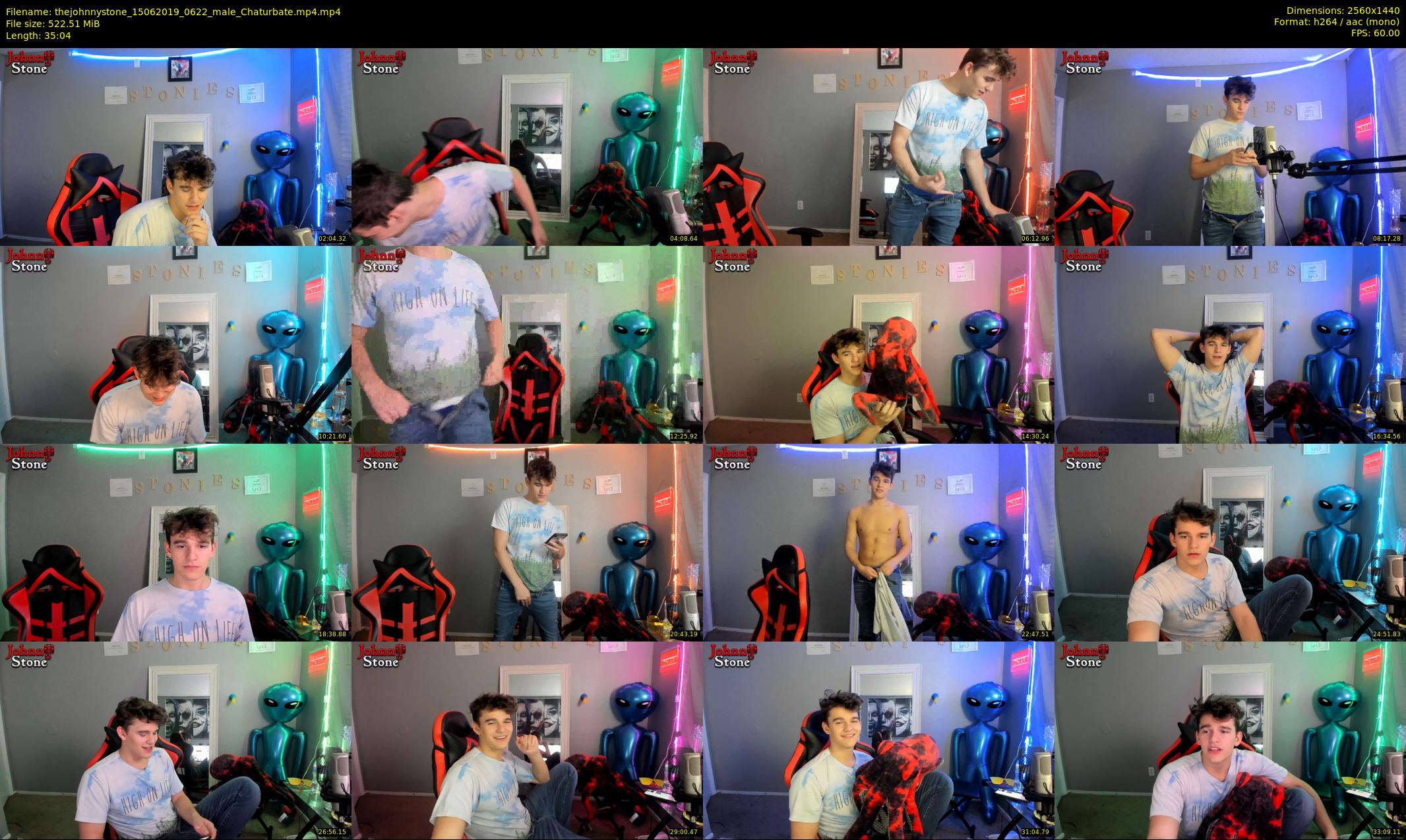 thejohnnystone — 36 minute Chaturbate male cam show recording, 1080p, Jun 15, 2019