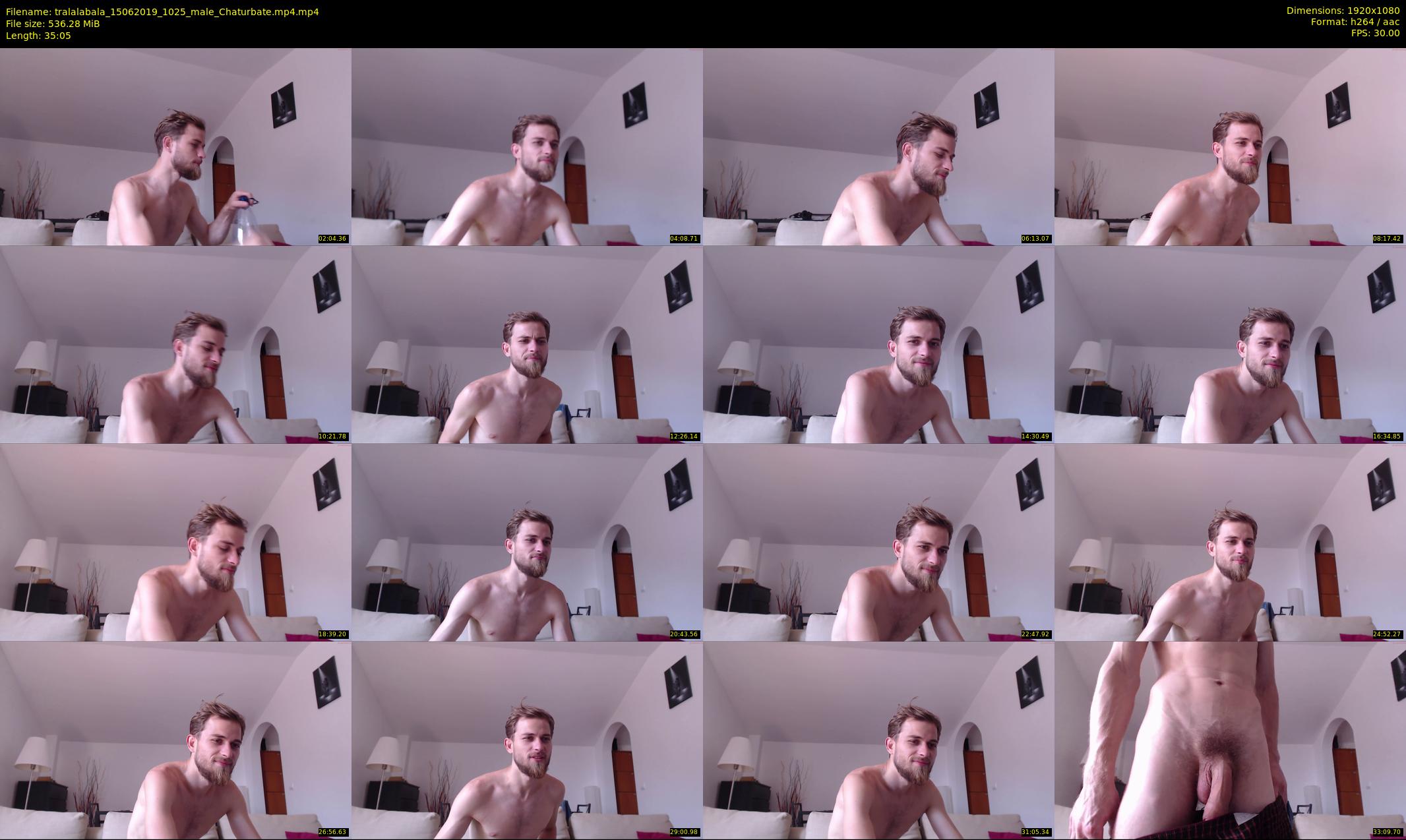 tralalabala — 36 minute Chaturbate male cam show recording, 1080p, Jun 15, 2019