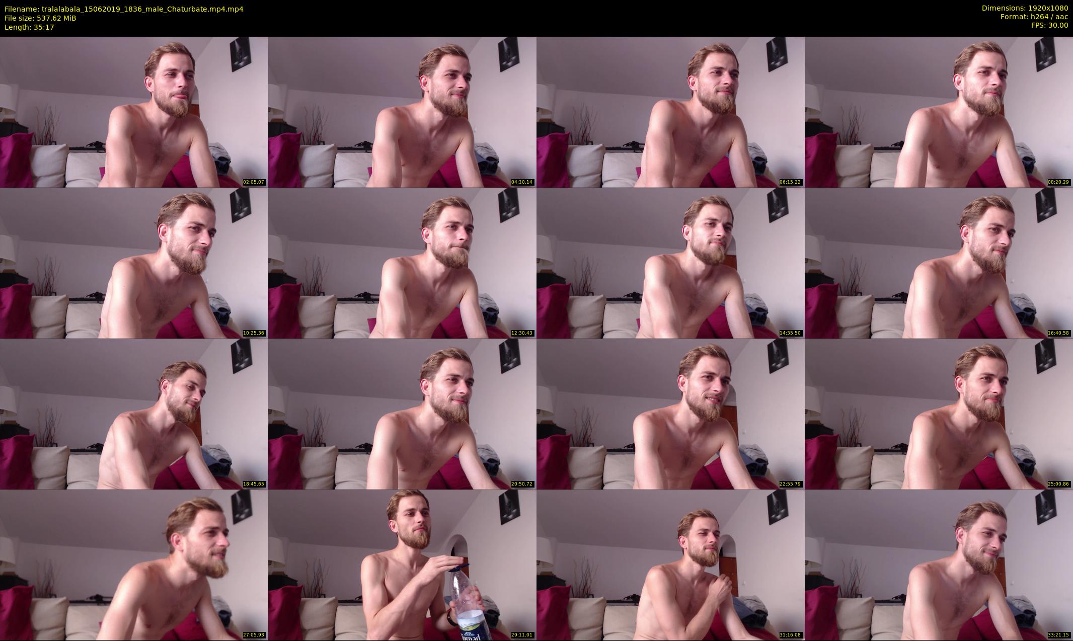 tralalabala — 36 minute Chaturbate male cam show recording, 1080p, Jun 15, 2019