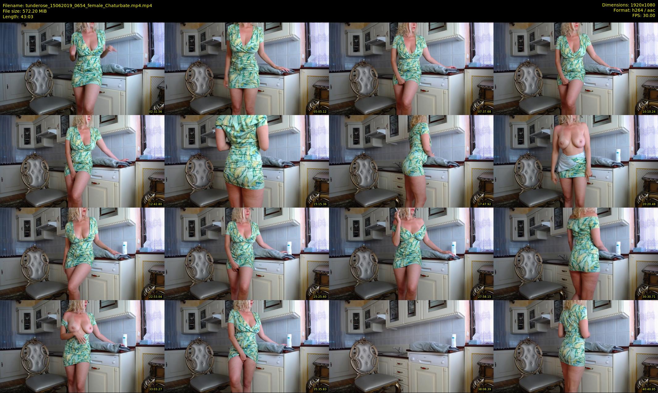 tunderose — 44 minute Chaturbate female cam show recording, 1080p, Jun 15, 2019