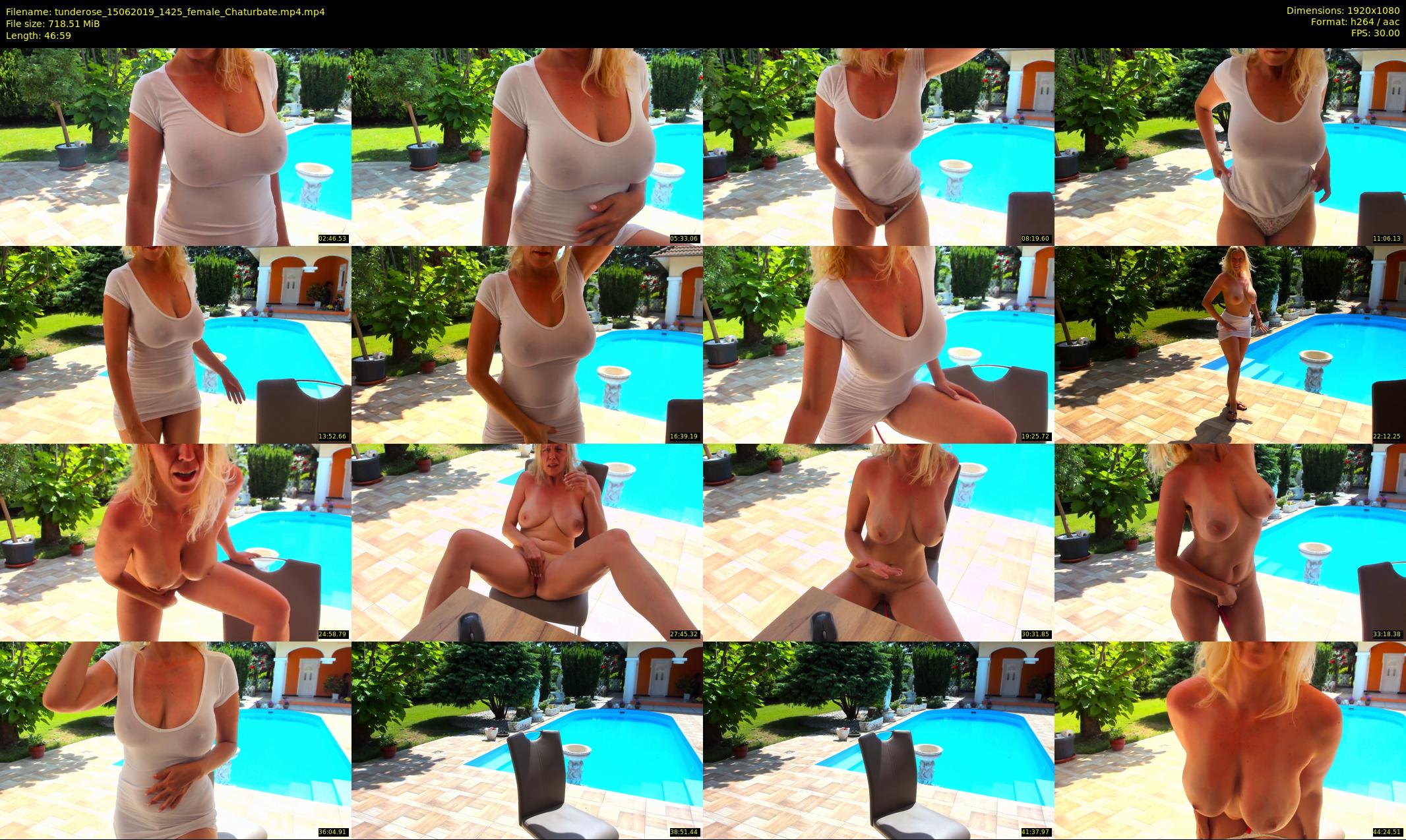 tunderose — 47 minute Chaturbate female cam show recording, 1080p, Jun 15, 2019