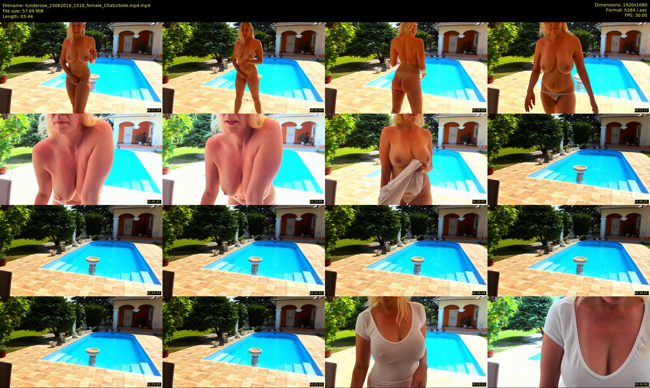 tunderose — 4 minute Chaturbate female cam show recording, 1080p, Jun 15, 2019