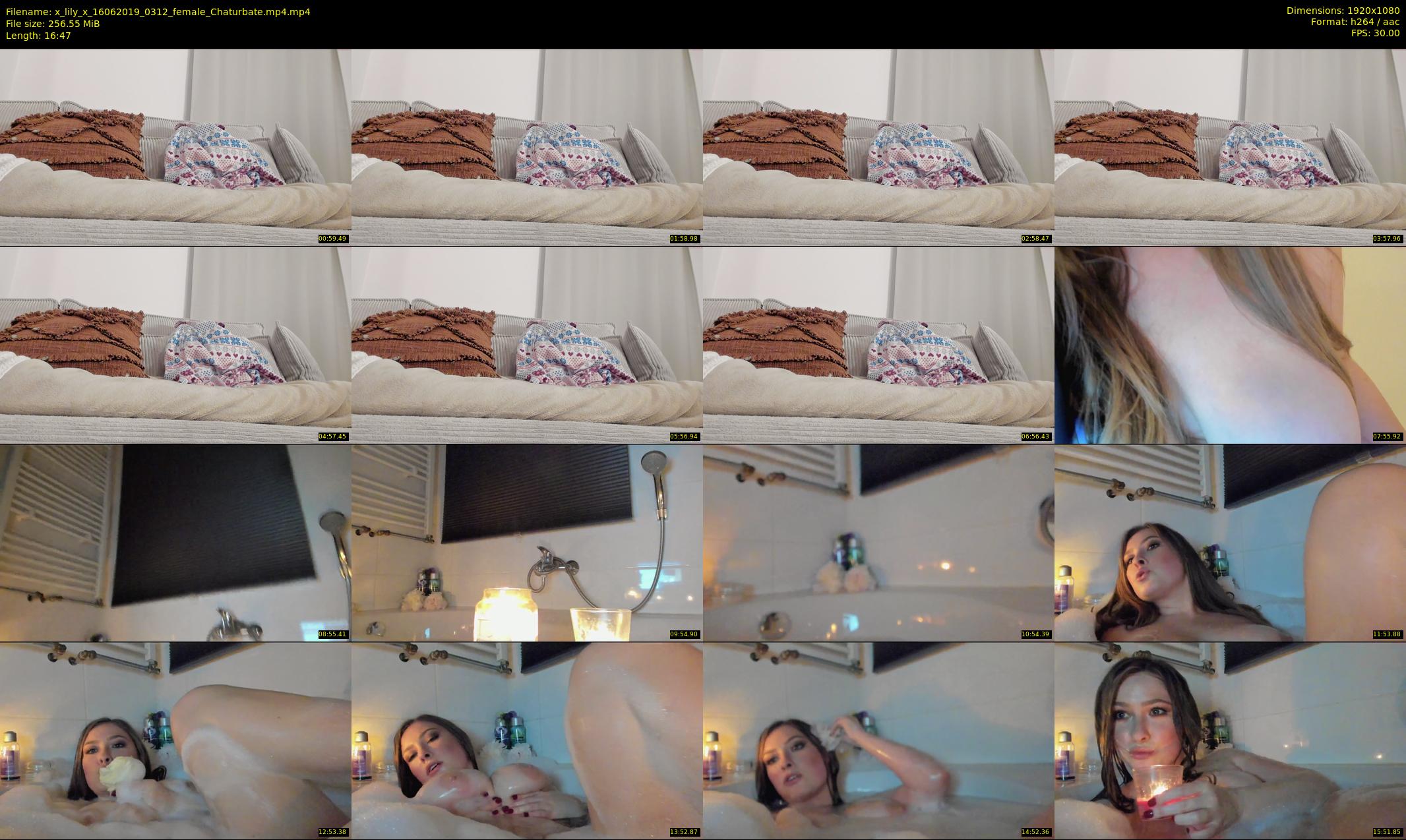 x_lily_x — 17 minute Chaturbate female cam show recording, 1080p, Jun 16, 2019