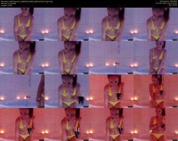 AddictiveLara — 4 minute MyFreeCams cam show recording, 480p, Jun 16, 2019