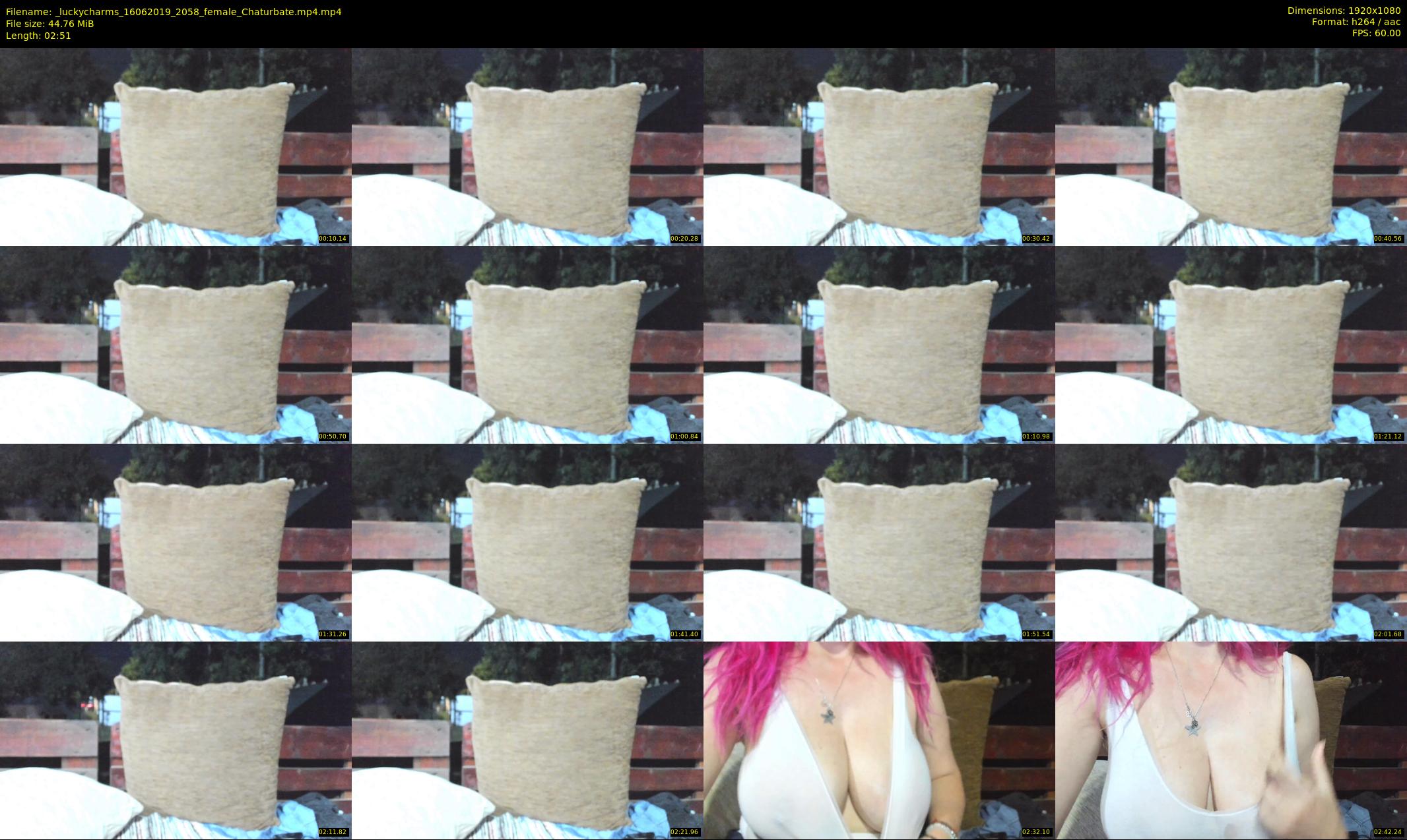 _luckycharms — 3 minute Chaturbate female cam show recording, 1080p, Jun 16, 2019