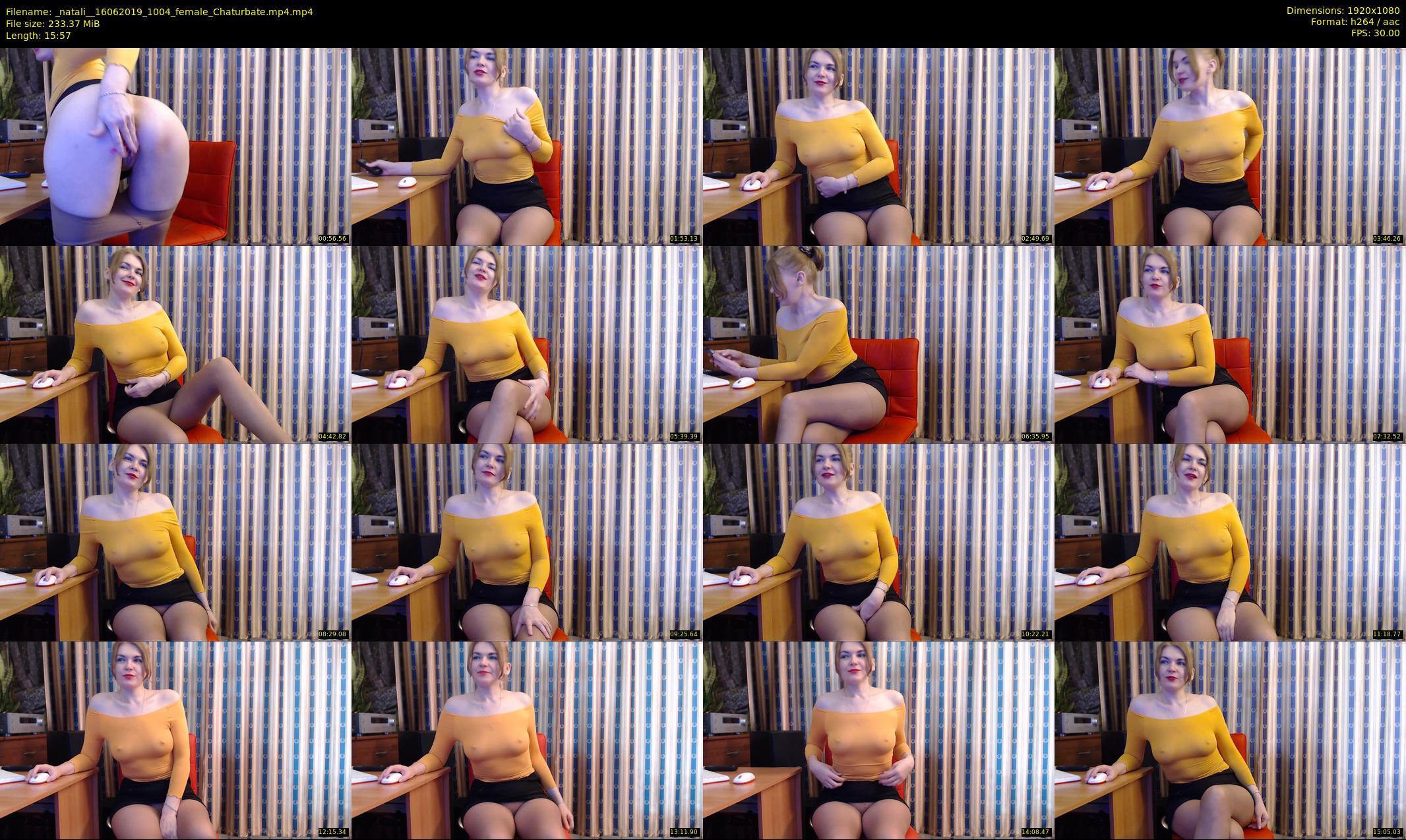 _natali_ — 16 minute Chaturbate female cam show recording, 1080p, Jun 16, 2019