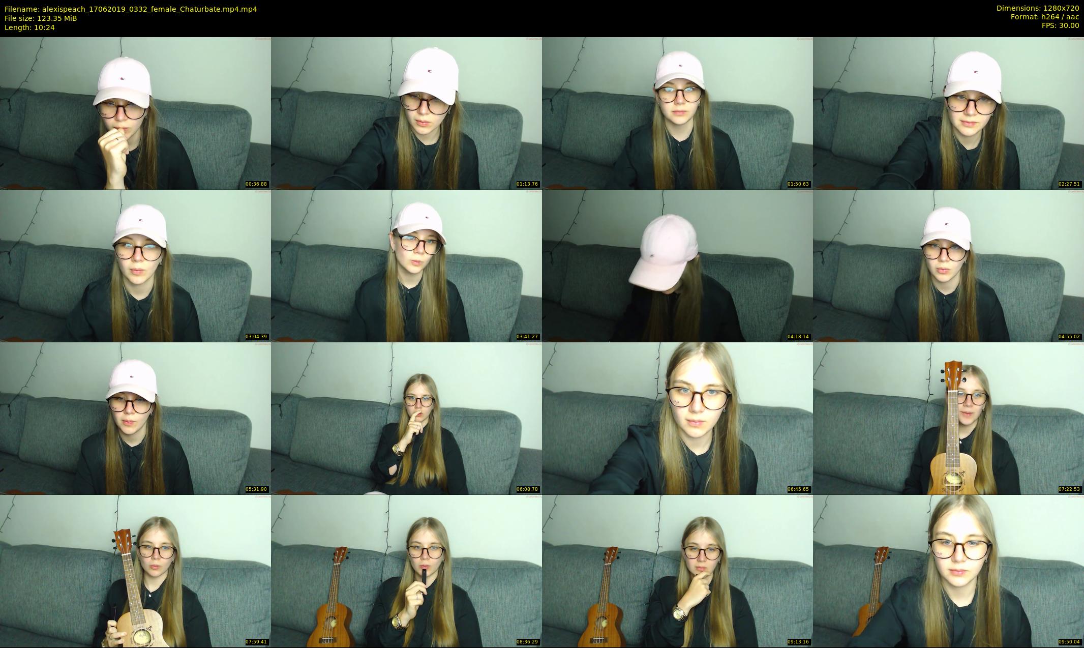 alexispeach — 11 minute Chaturbate female cam show recording, 720p, Jun 17, 2019