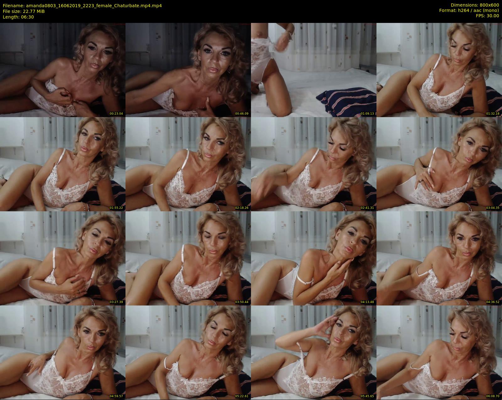 amanda0803 — 7 minute Chaturbate female cam show recording, 480p, Jun 16, 2019