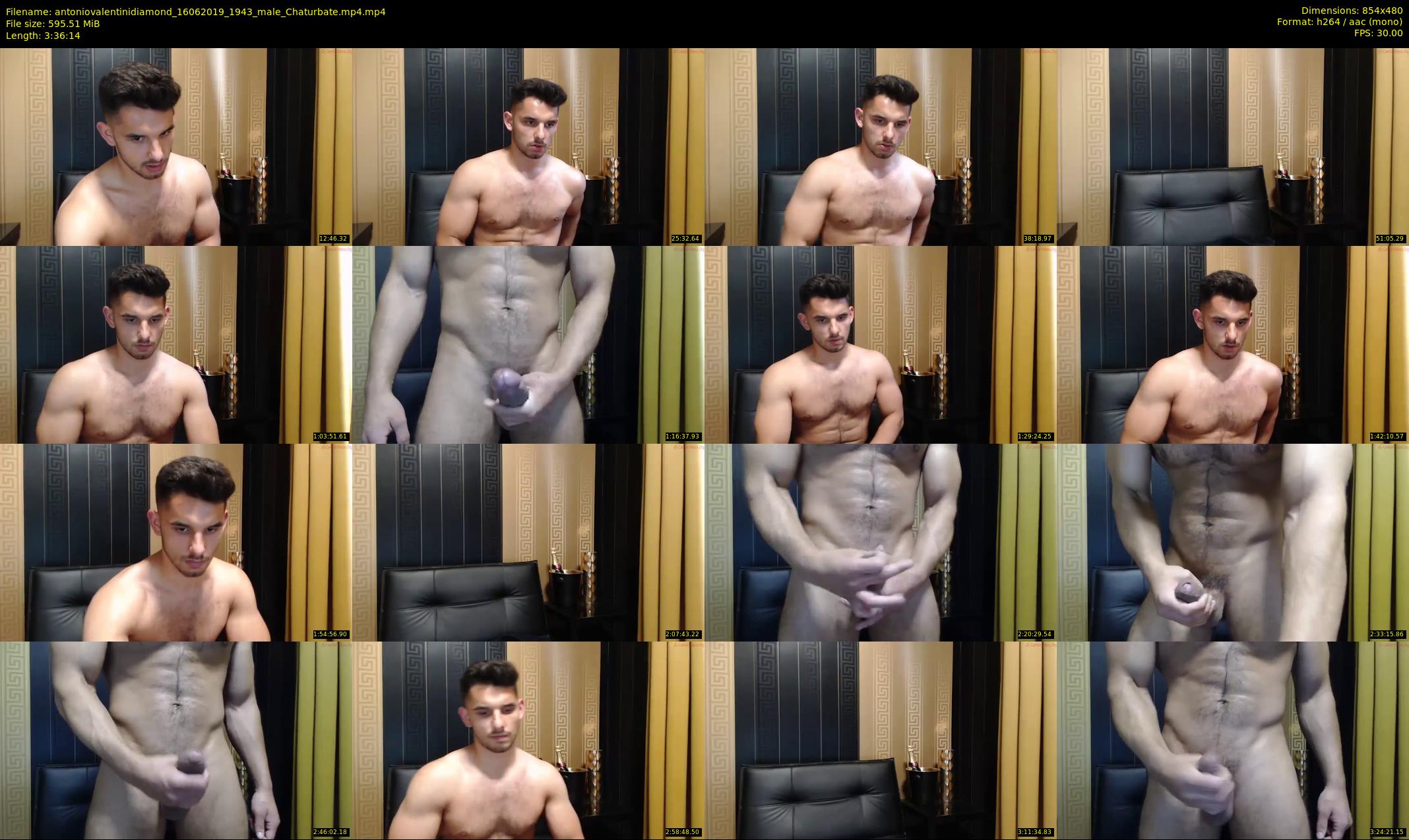 antoniovalentinidiamond — 217 minute Chaturbate male cam show recording, 480p, Jun 16, 2019