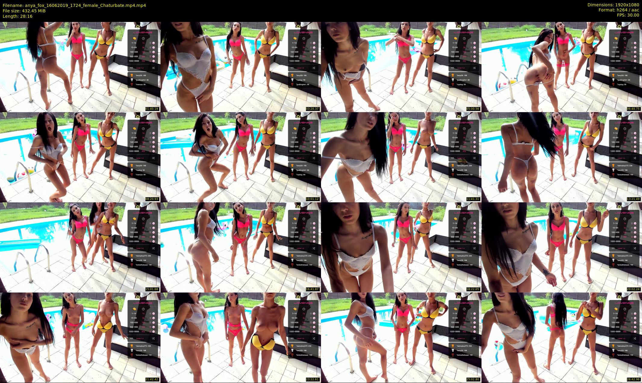 anya_fox — 29 minute Chaturbate female cam show recording, 1080p, Jun 16, 2019