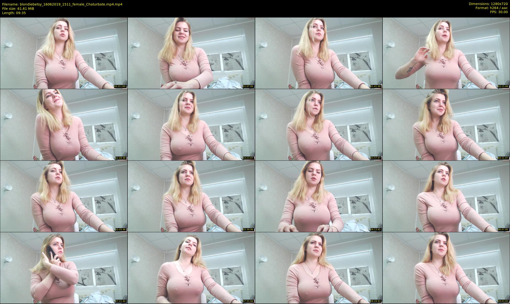 blondiebetsy — 10 minute Chaturbate female cam show recording, 720p, Jun 16, 2019