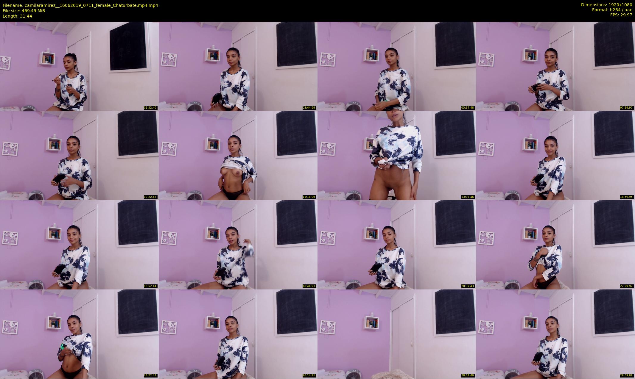 camilaramirez_ — 32 minute Chaturbate female cam show recording, 1080p, Jun 16, 2019