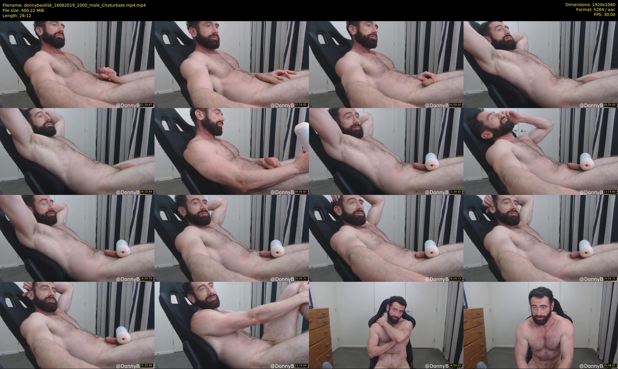 donnybasilisk — 29 minute Chaturbate male cam show recording, 1080p, Jun 16, 2019