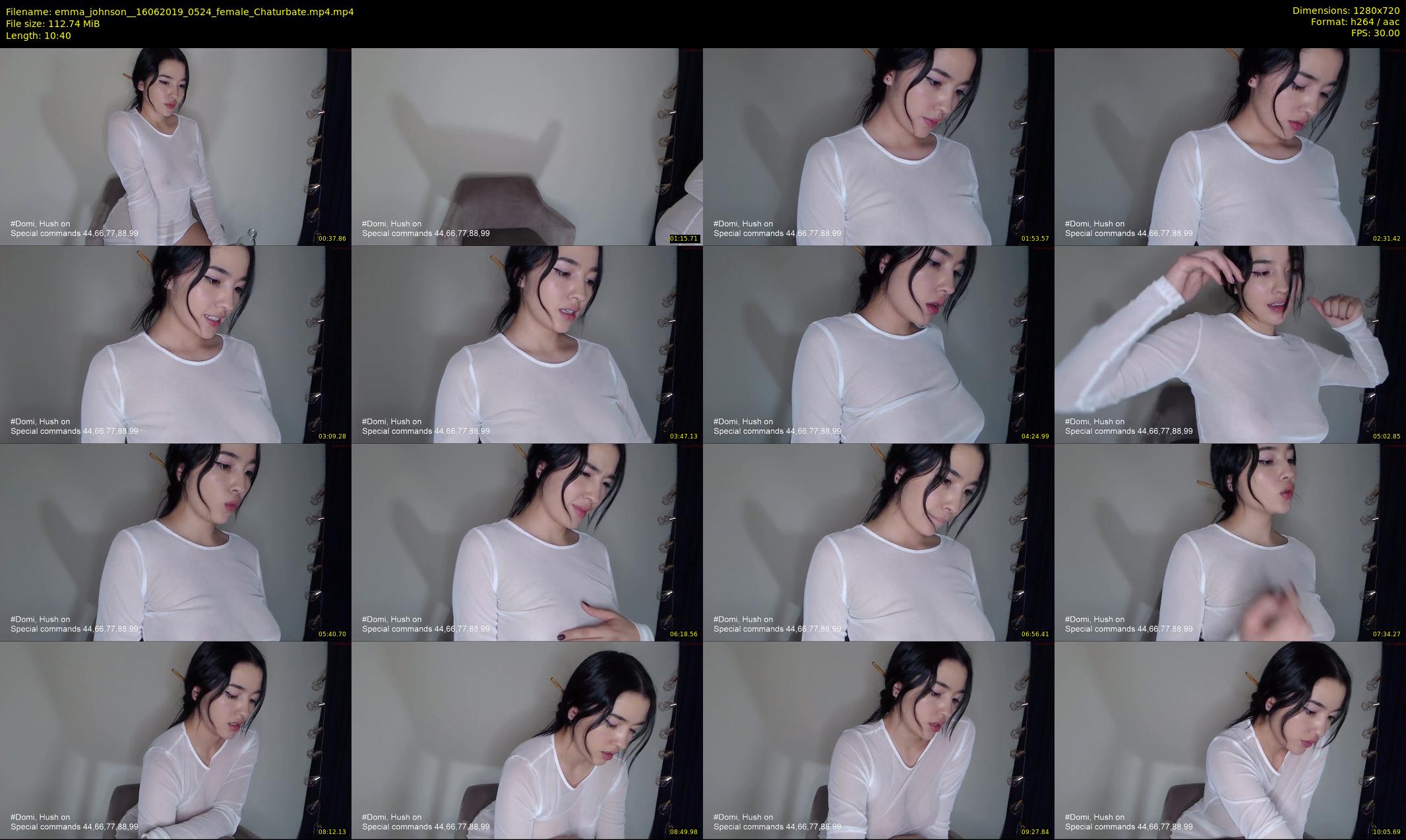 emma_johnson_ — 11 minute Chaturbate female cam show recording, 720p, Jun 16, 2019