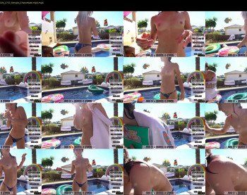 hannahjames710 — 15 minute Chaturbate female cam show recording, 4K, Jun 16, 2019