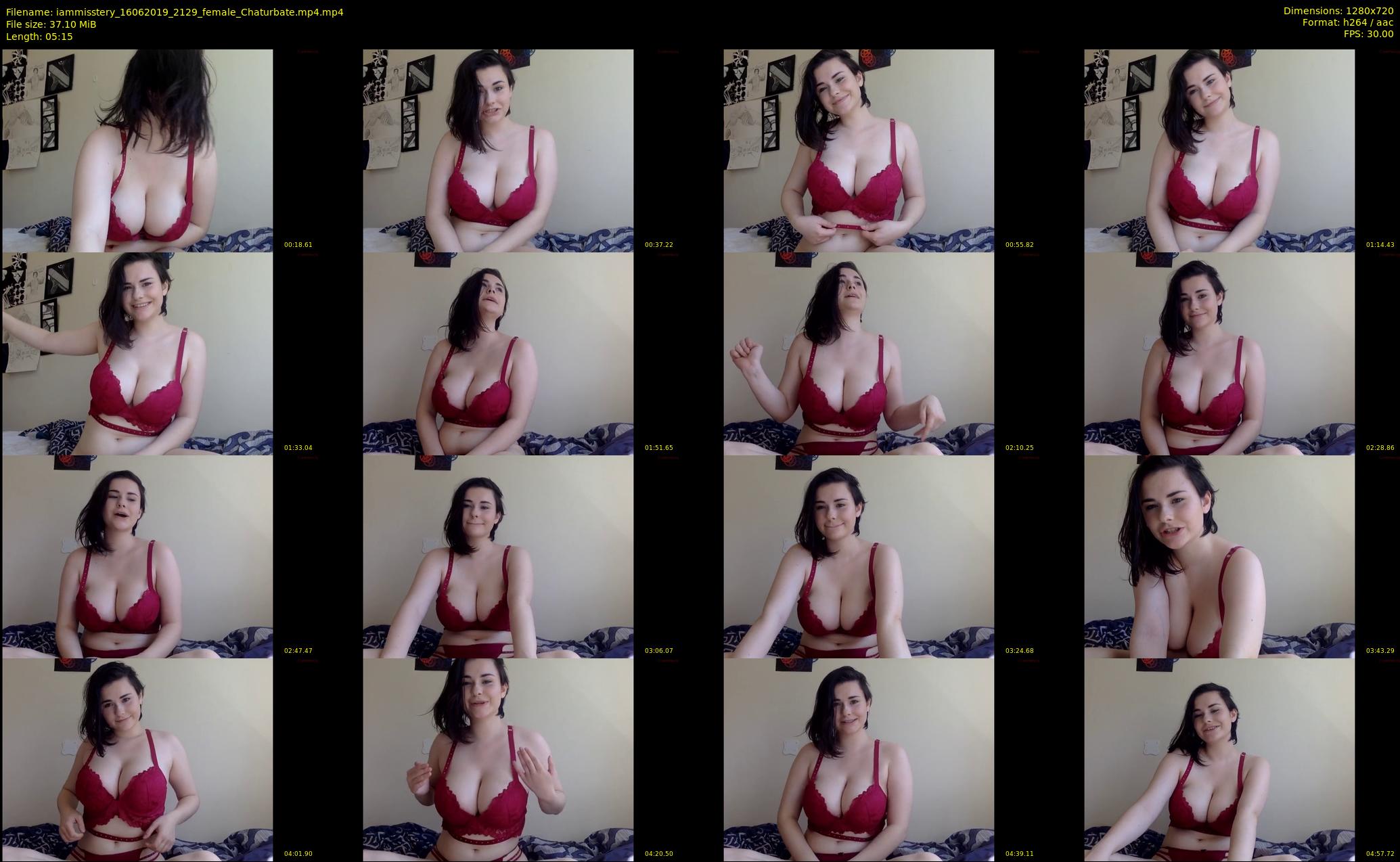 iammisstery — 6 minute Chaturbate female cam show recording, 720p, Jun 16, 2019