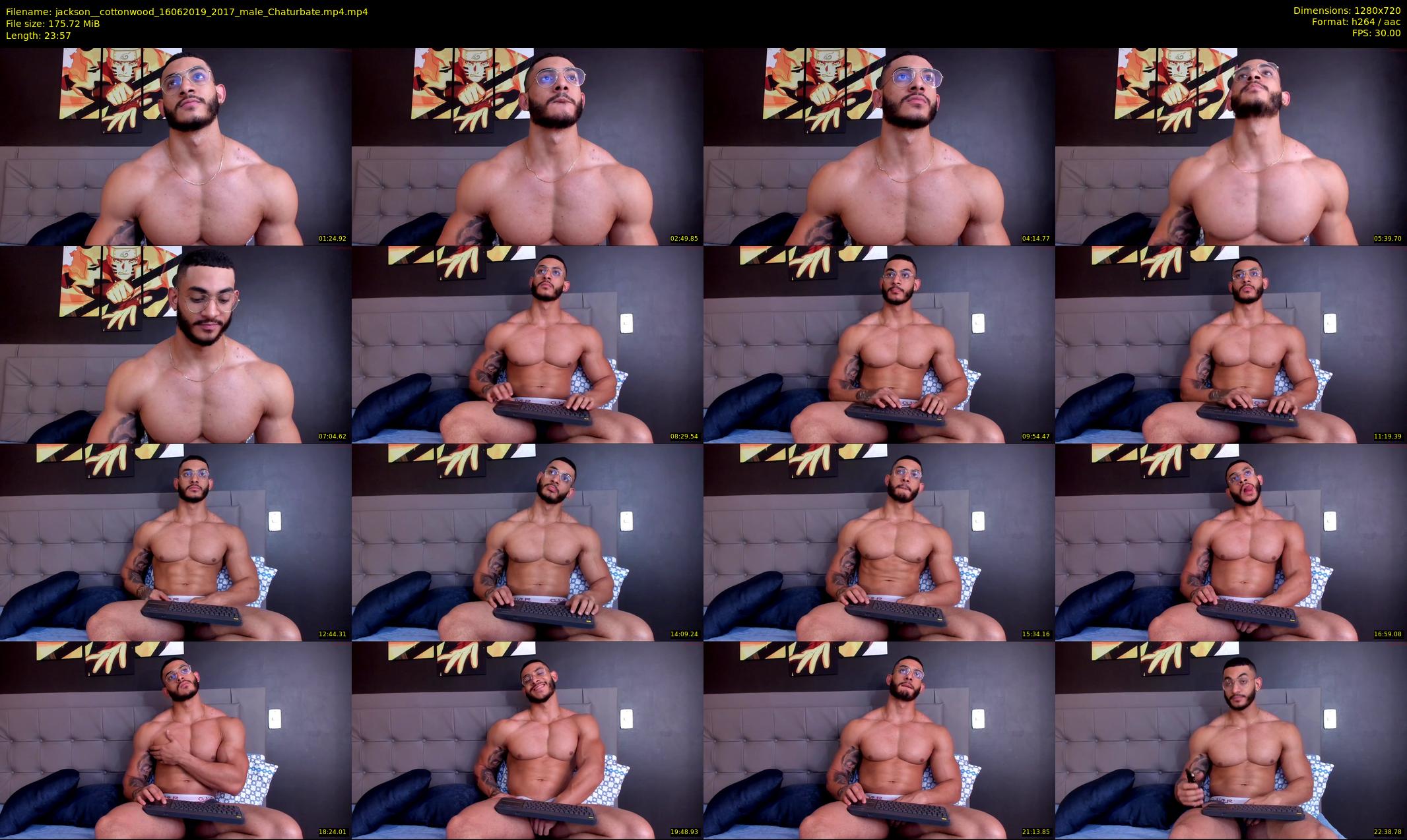 jackson__cottonwood — 24 minute Chaturbate male cam show recording, 720p, Jun 16, 2019